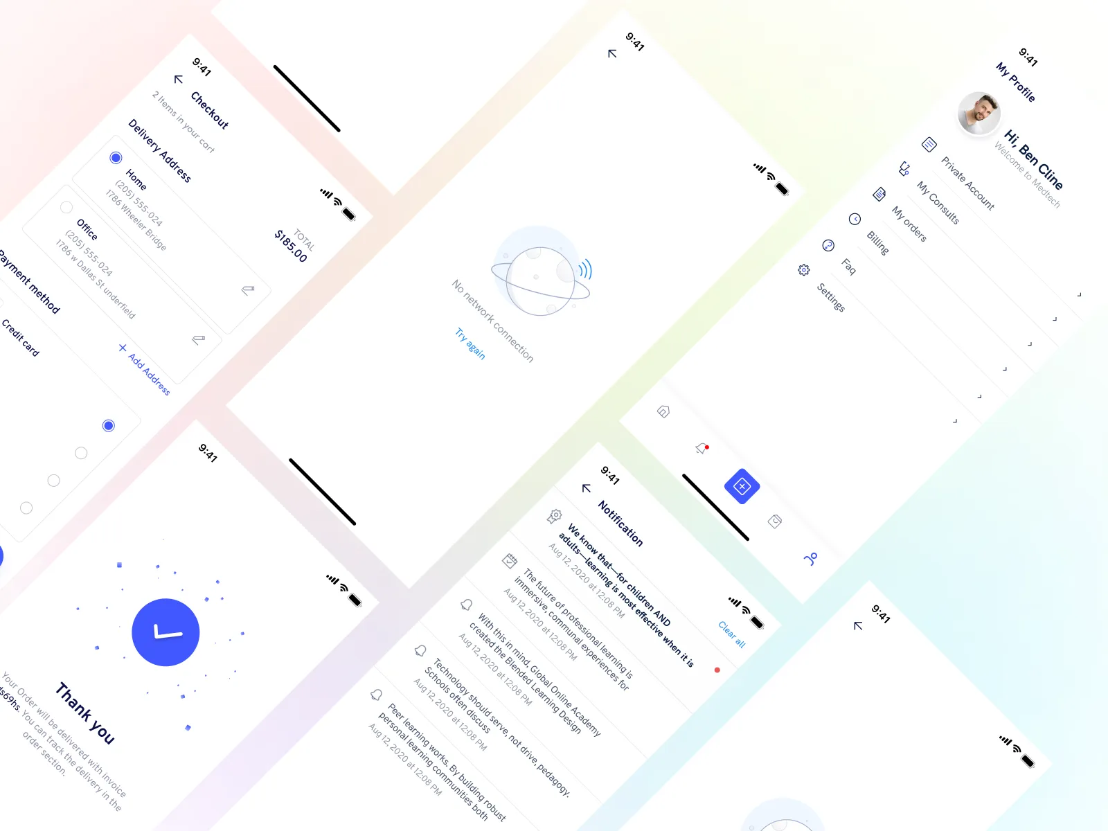 Online Medical Store App UI Kit for Figma and Adobe XD No 4