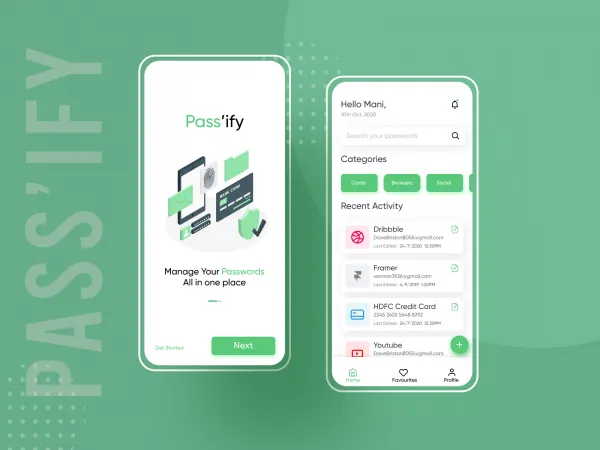 Password Manager for Figma and Adobe XD