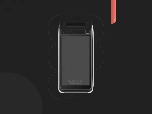 Payment Device Mockup for Figma and Adobe XD