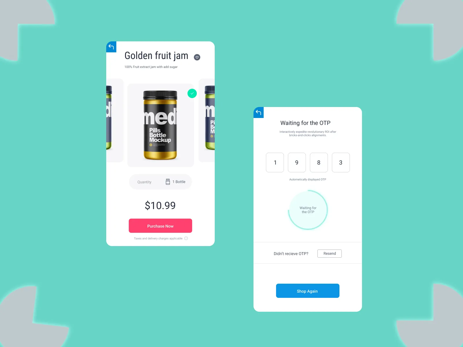 Payment Transaction Free UI Kit for Figma and Adobe XD No 4