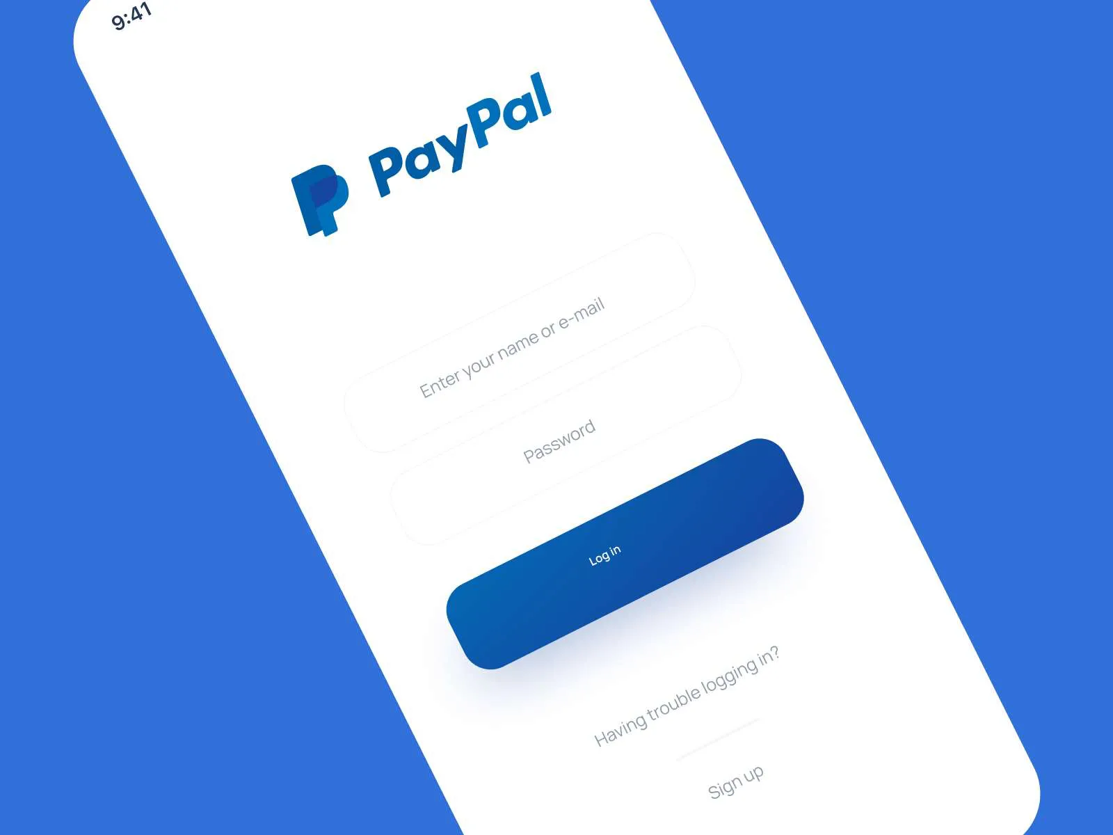 Paypal Redesign for Figma and Adobe XD No 4