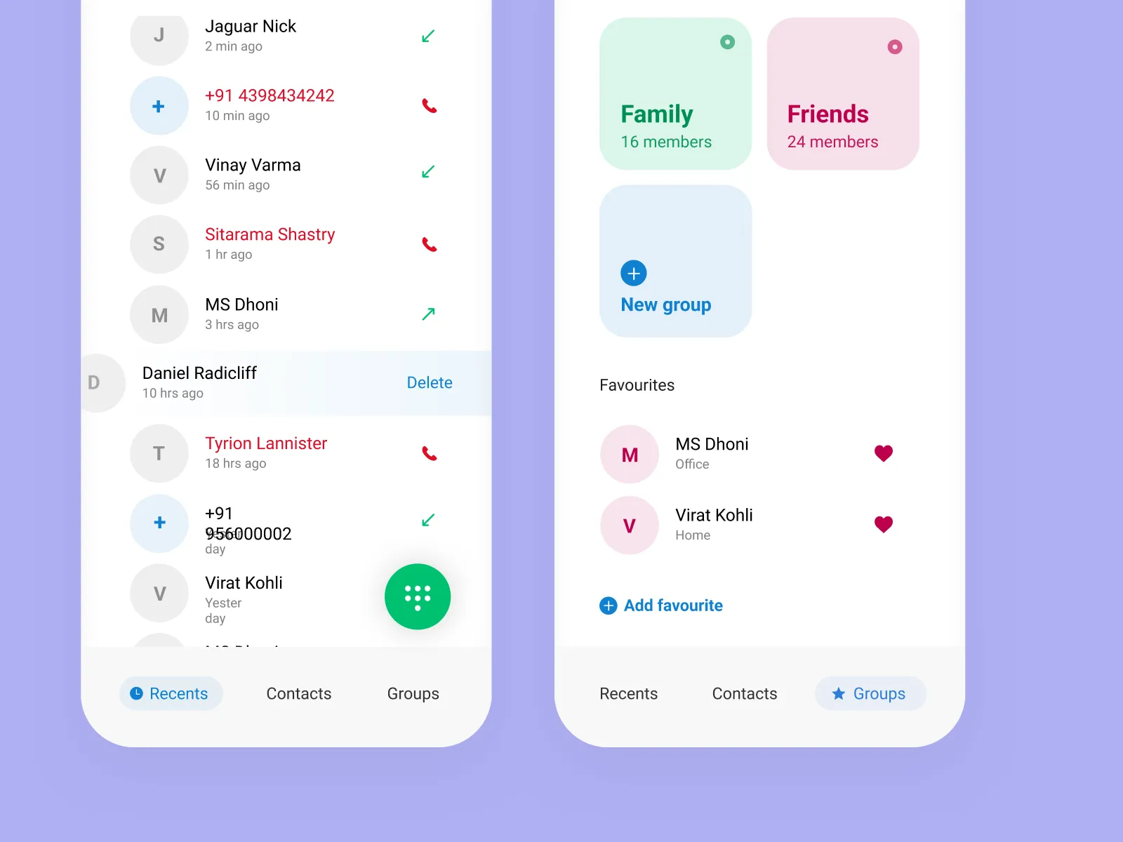 Phone App UI Kit for Figma and Adobe XD No 4