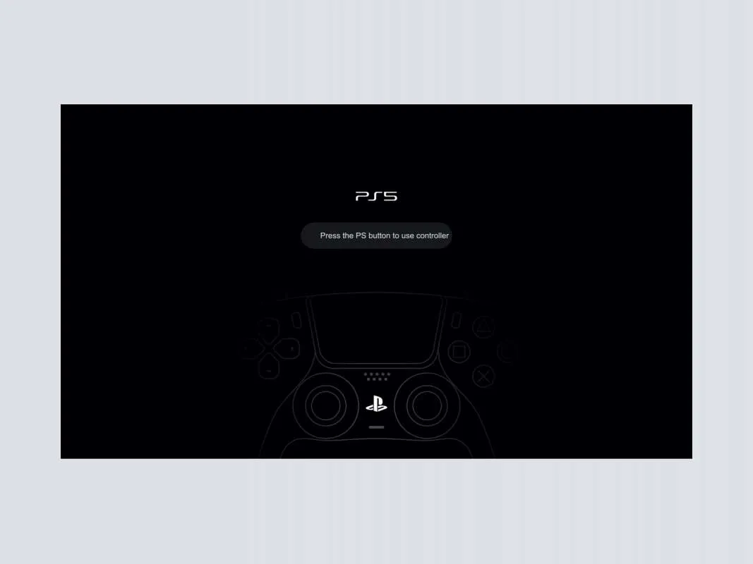 PlayStation 5 Concept UI for InVision Studio for Figma and Adobe XD