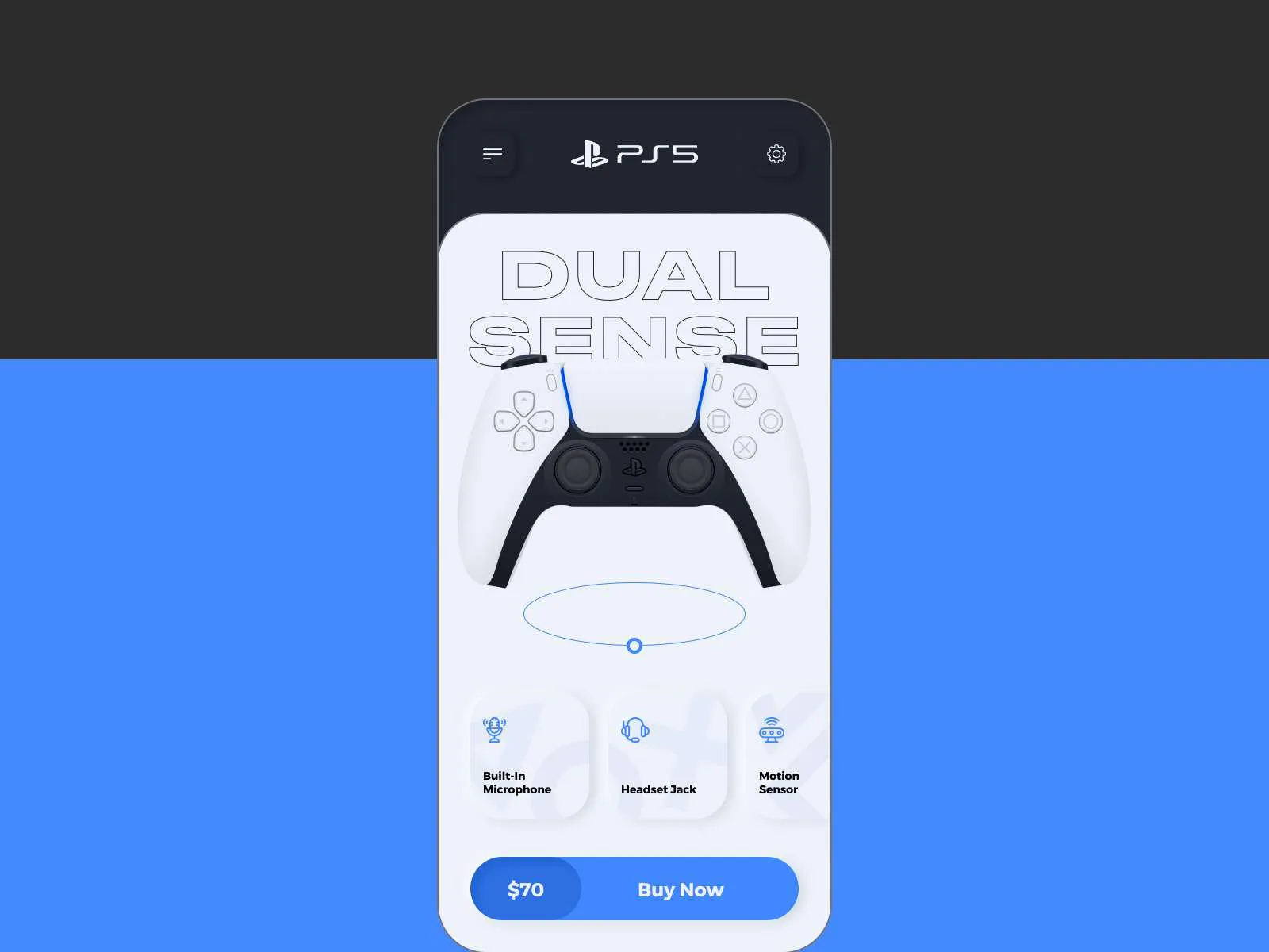 Playstation 5 Store App for Figma and Adobe XD No 5