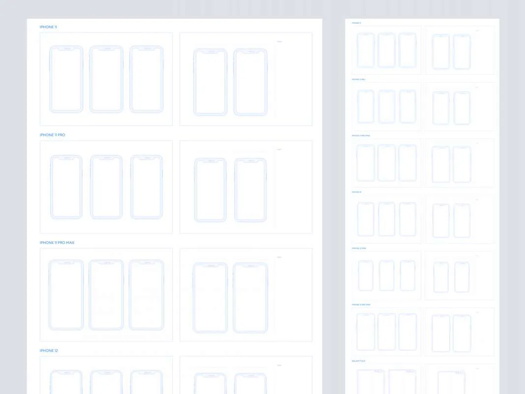 Printables Free Template for Figma for Figma and Adobe XD