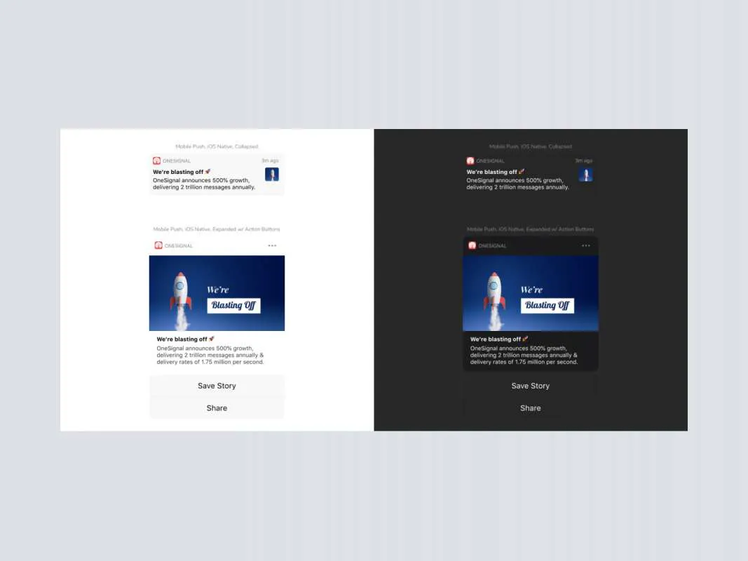 Push Notification Free UI Kit for Figma for Figma and Adobe XD