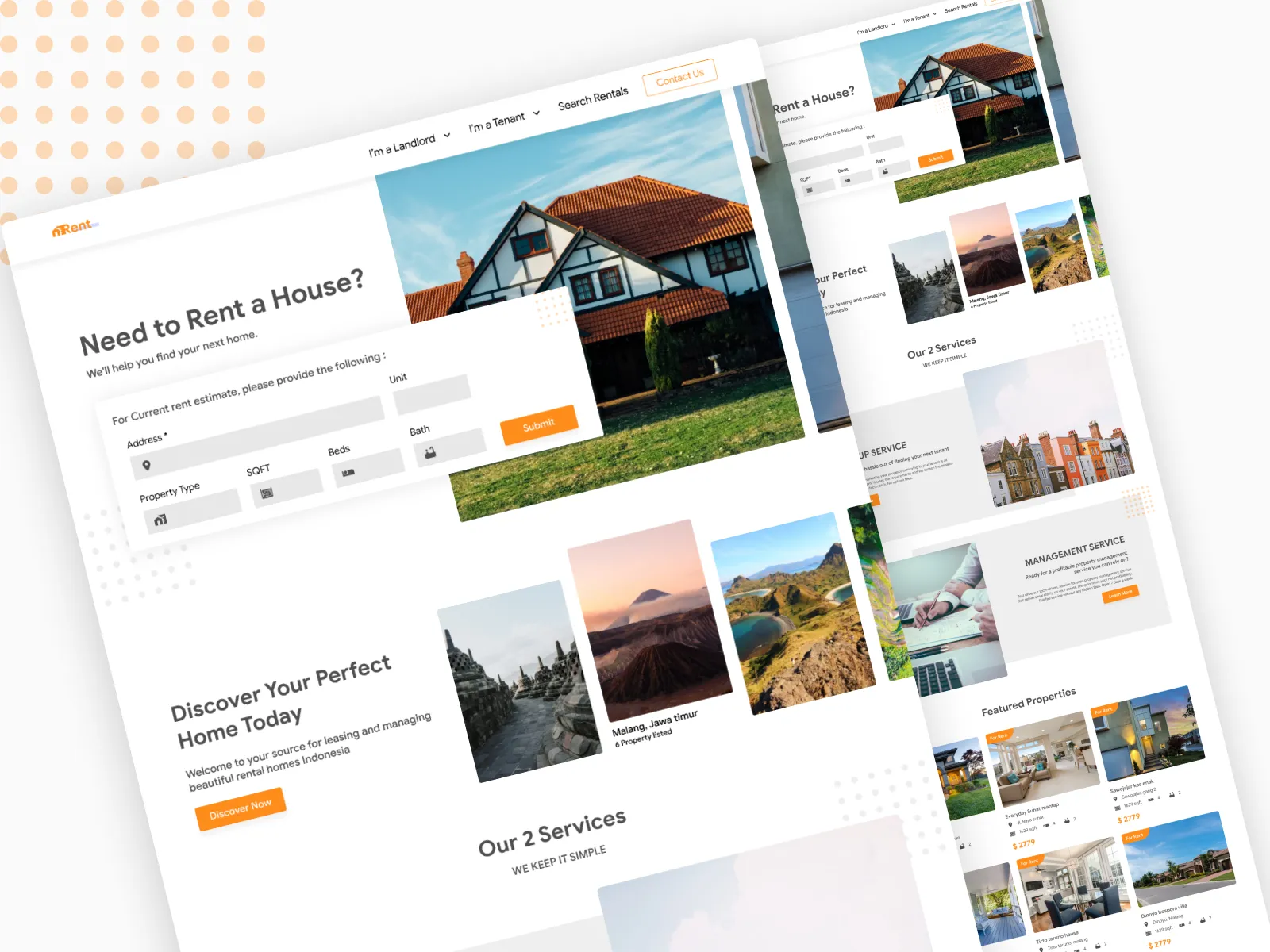 Real Estate Page for Figma and Adobe XD No 4