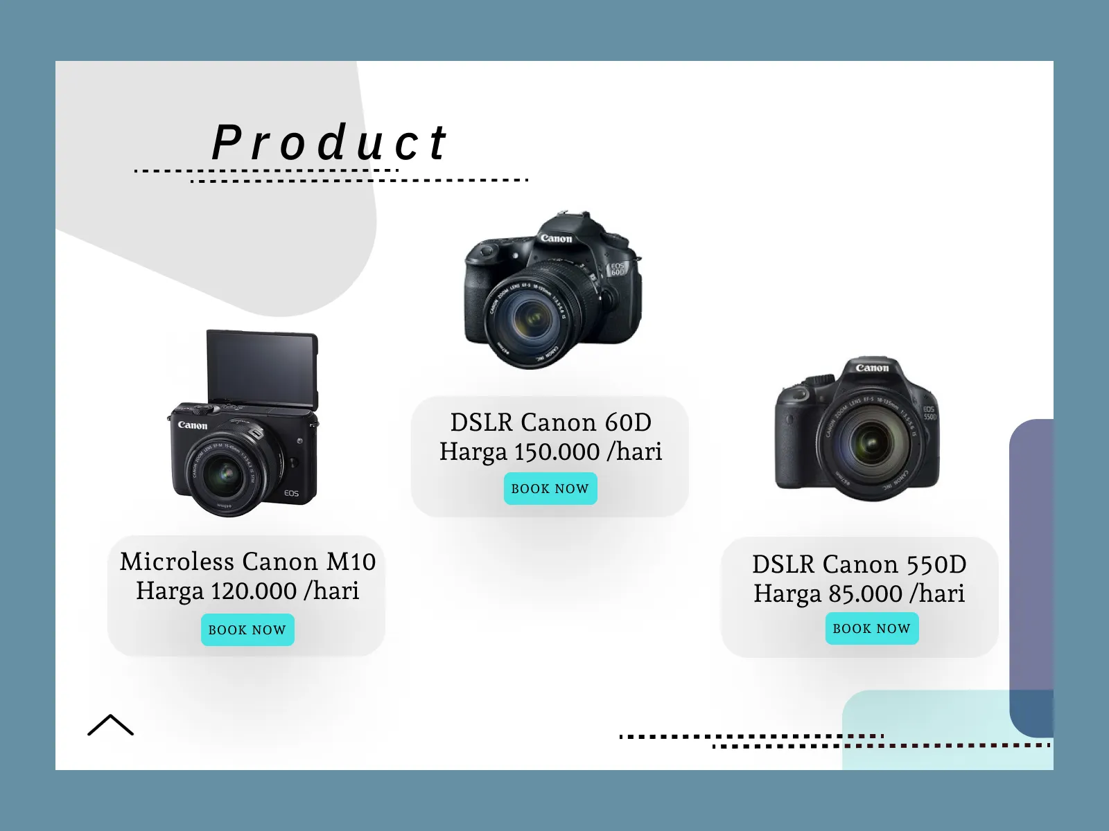Rent Camera Concept for Figma and Adobe XD No 2