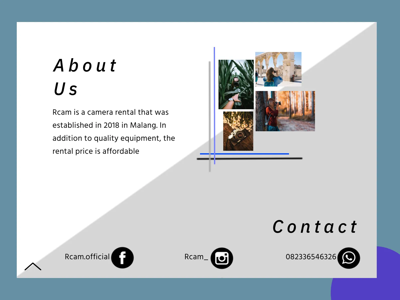 Rent Camera Concept for Figma and Adobe XD No 4