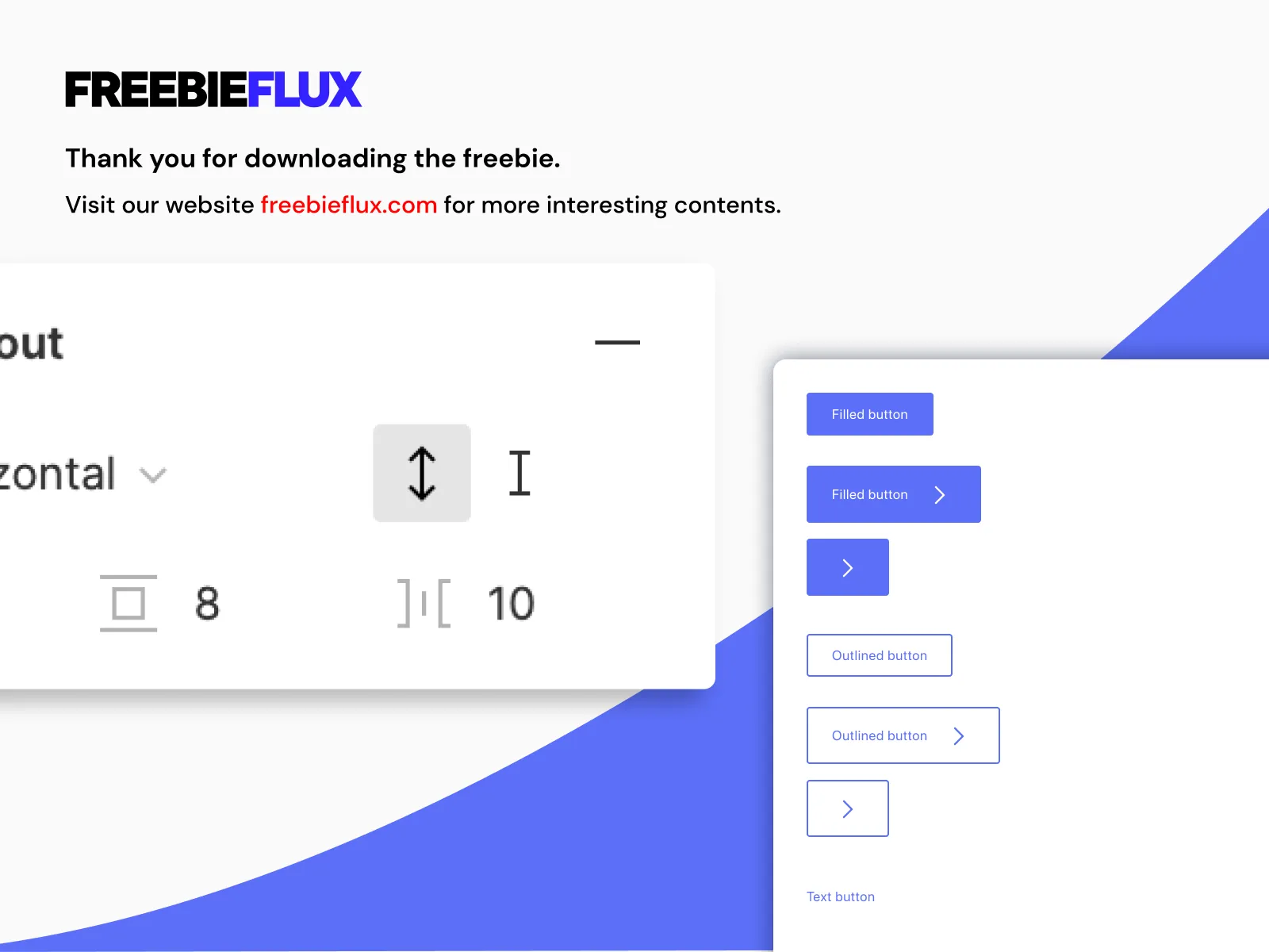 Responsive Button Kit for Figma and Adobe XD No 4
