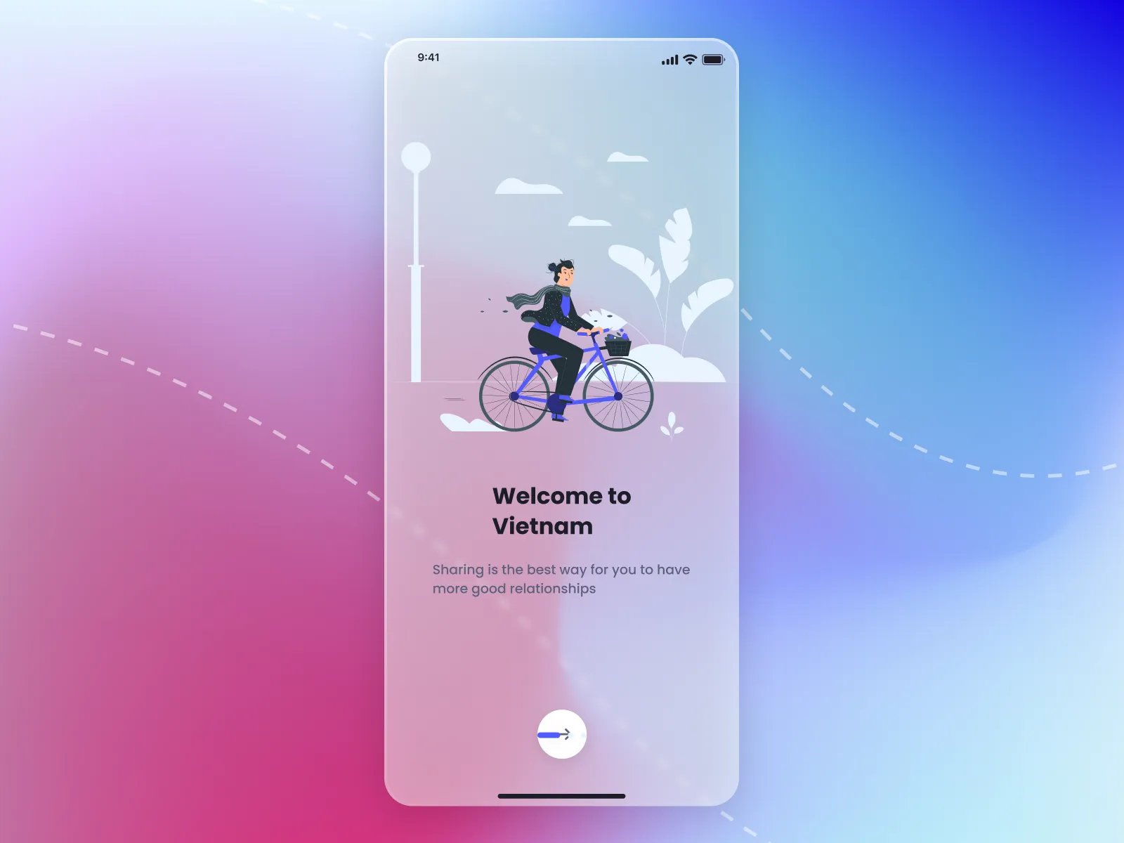 Ride Sharing Mobile App for Figma and Adobe XD No 4