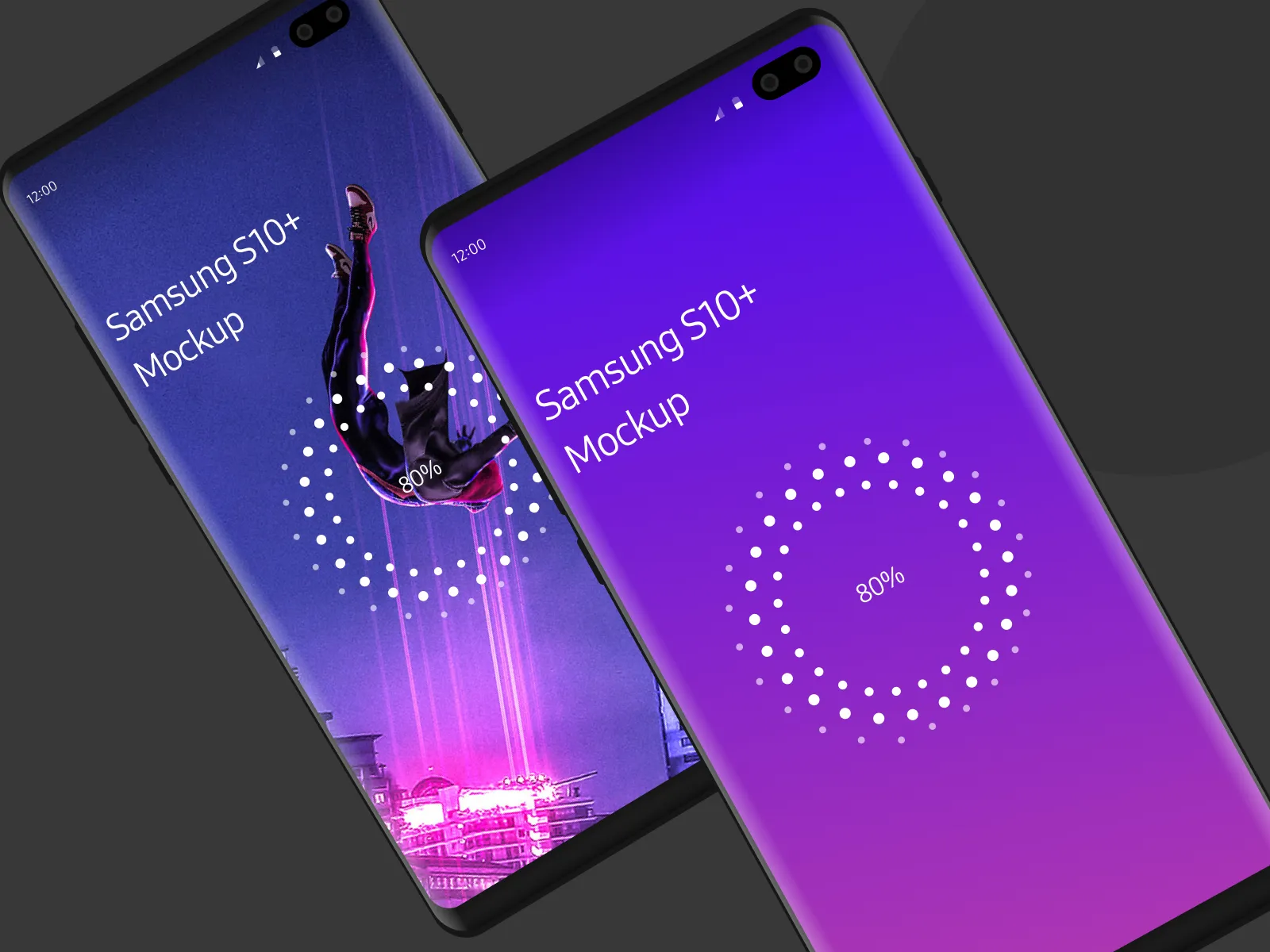 Samsung Galaxy S10 Realistic Mockup for Figma and Adobe XD No 5