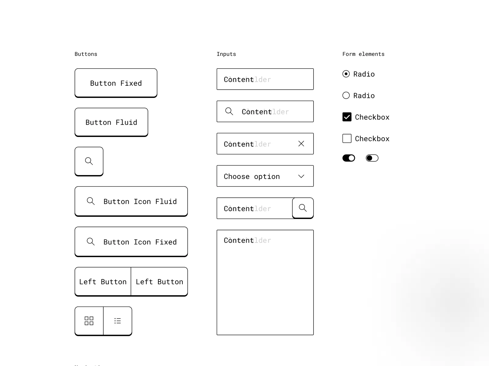 Sanity Sketching Kit for Figma and Adobe XD No 4