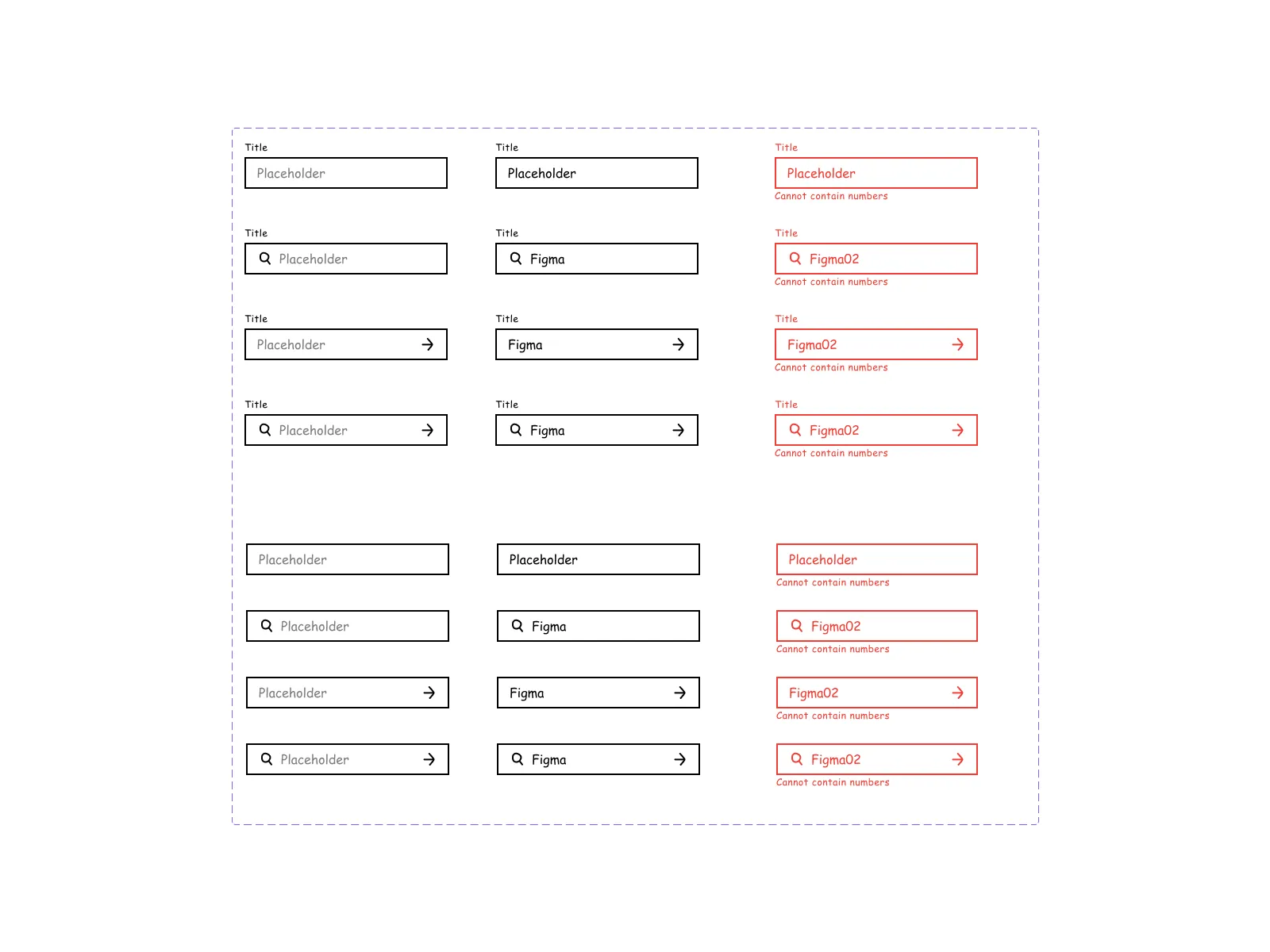 Simple Wireframe Kit for Figma and Adobe XD No 4