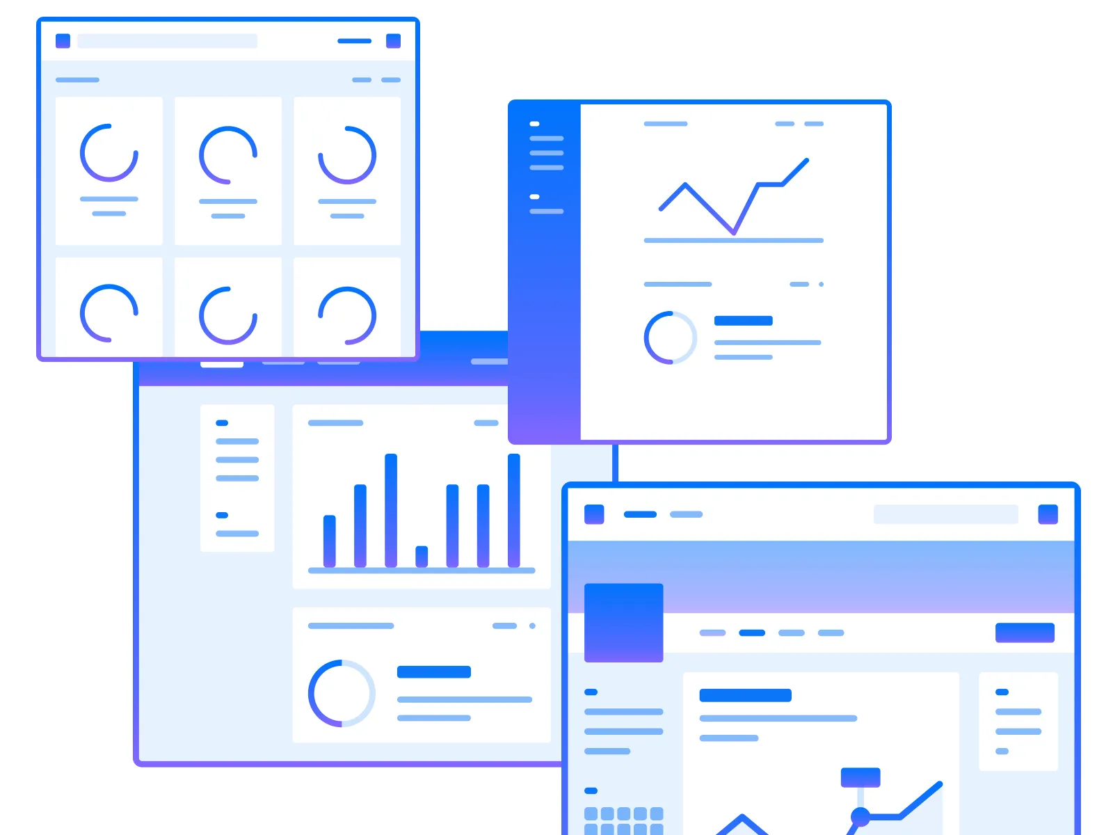 Simplified Wireframes for Figma and Adobe XD No 2