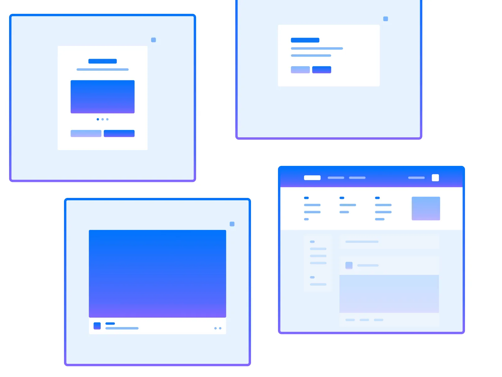 Simplified Wireframes for Figma and Adobe XD No 4