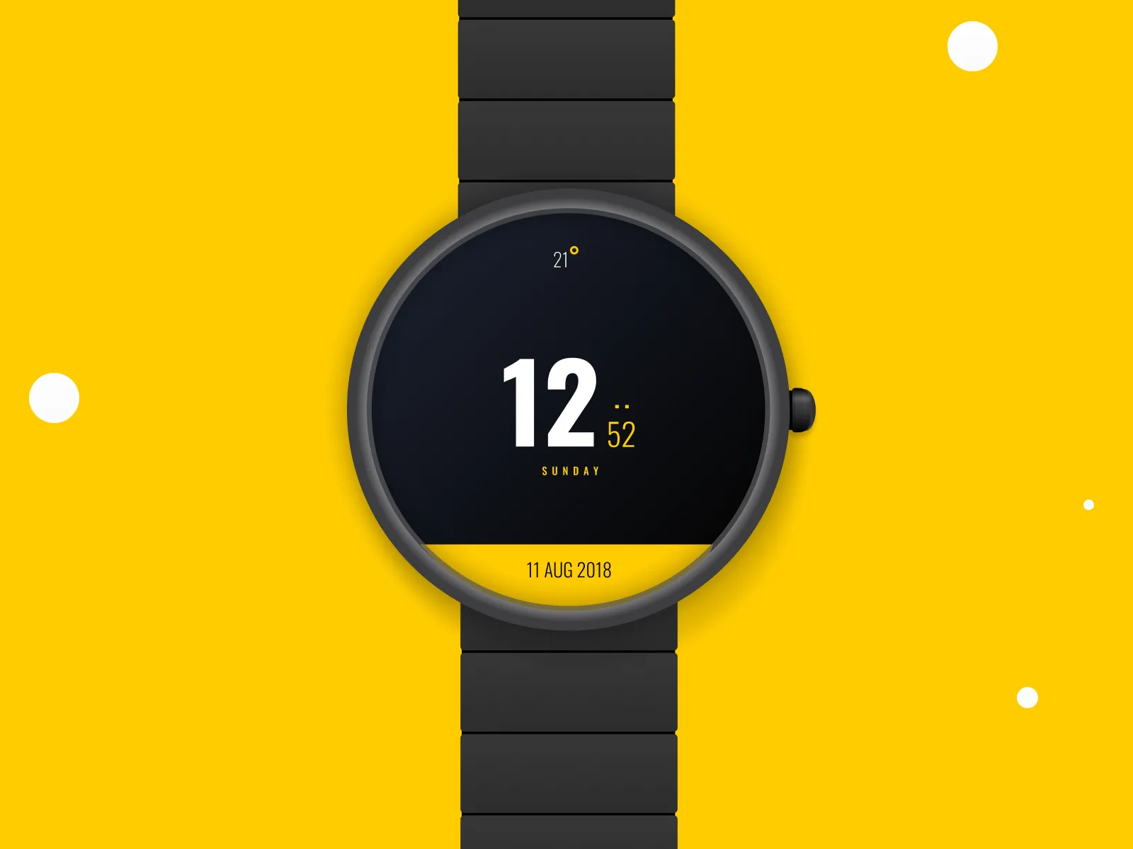 Smartwatch Mockup for Figma and Adobe XD No 4