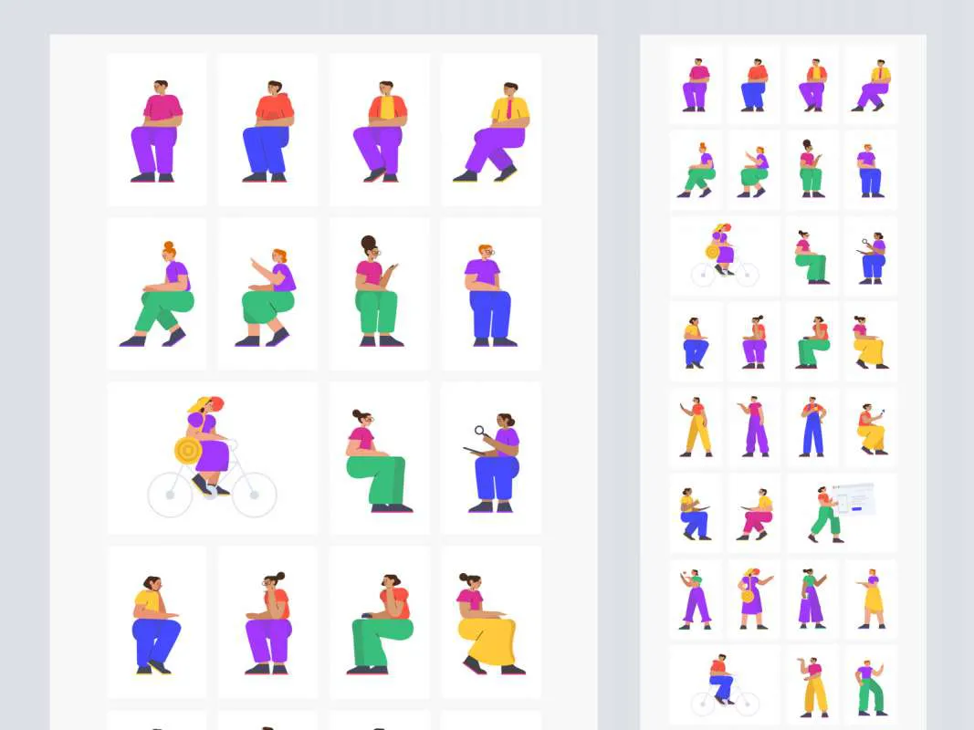Smash Illustrations for Figma and Adobe XD