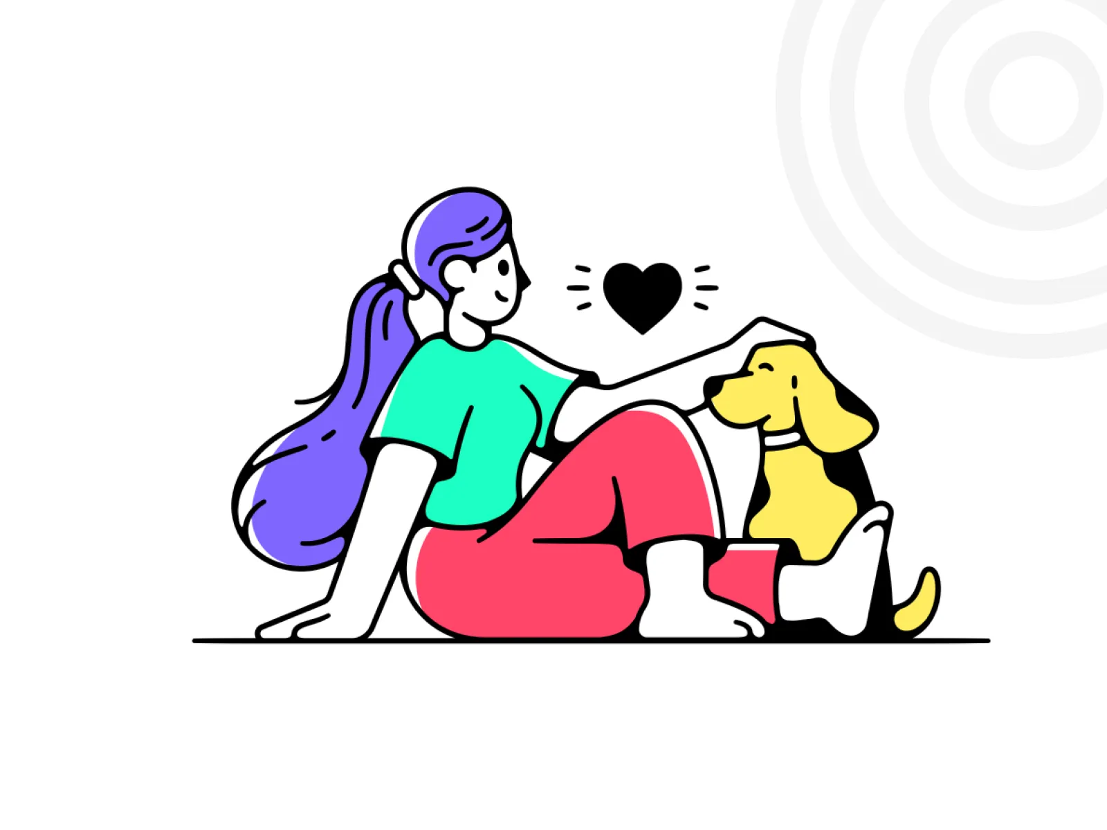 Stories Illustrations for Figma and Adobe XD No 4