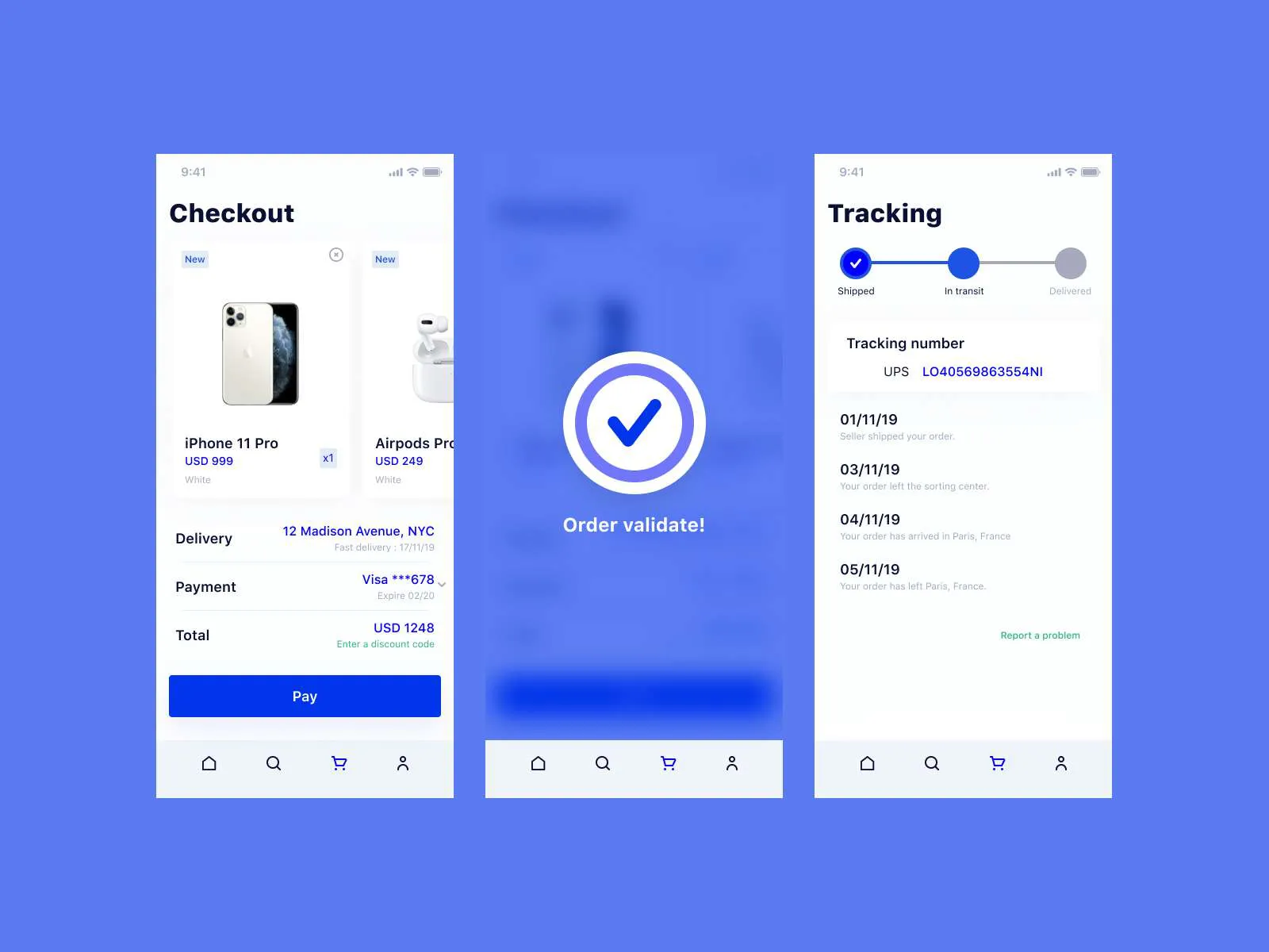 Tech Marketplace UI Kit for Figma and Adobe XD No 5