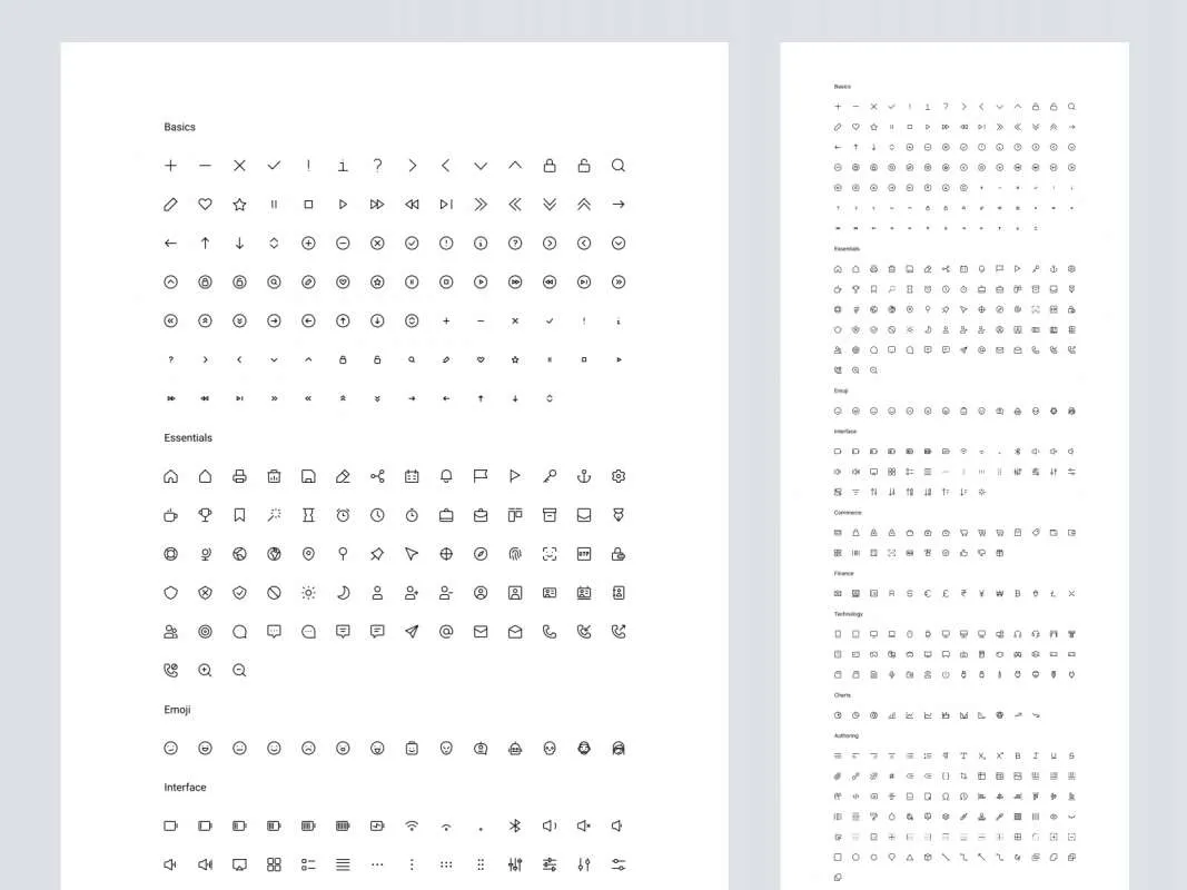 Teenyicons - Free Icon Set for Figma for Figma and Adobe XD