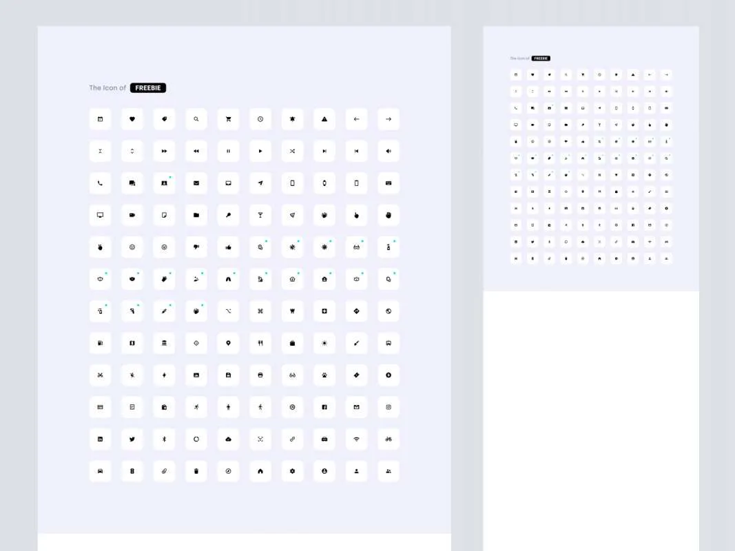 The Icon of - Perfect in every pixel for Figma and Adobe XD