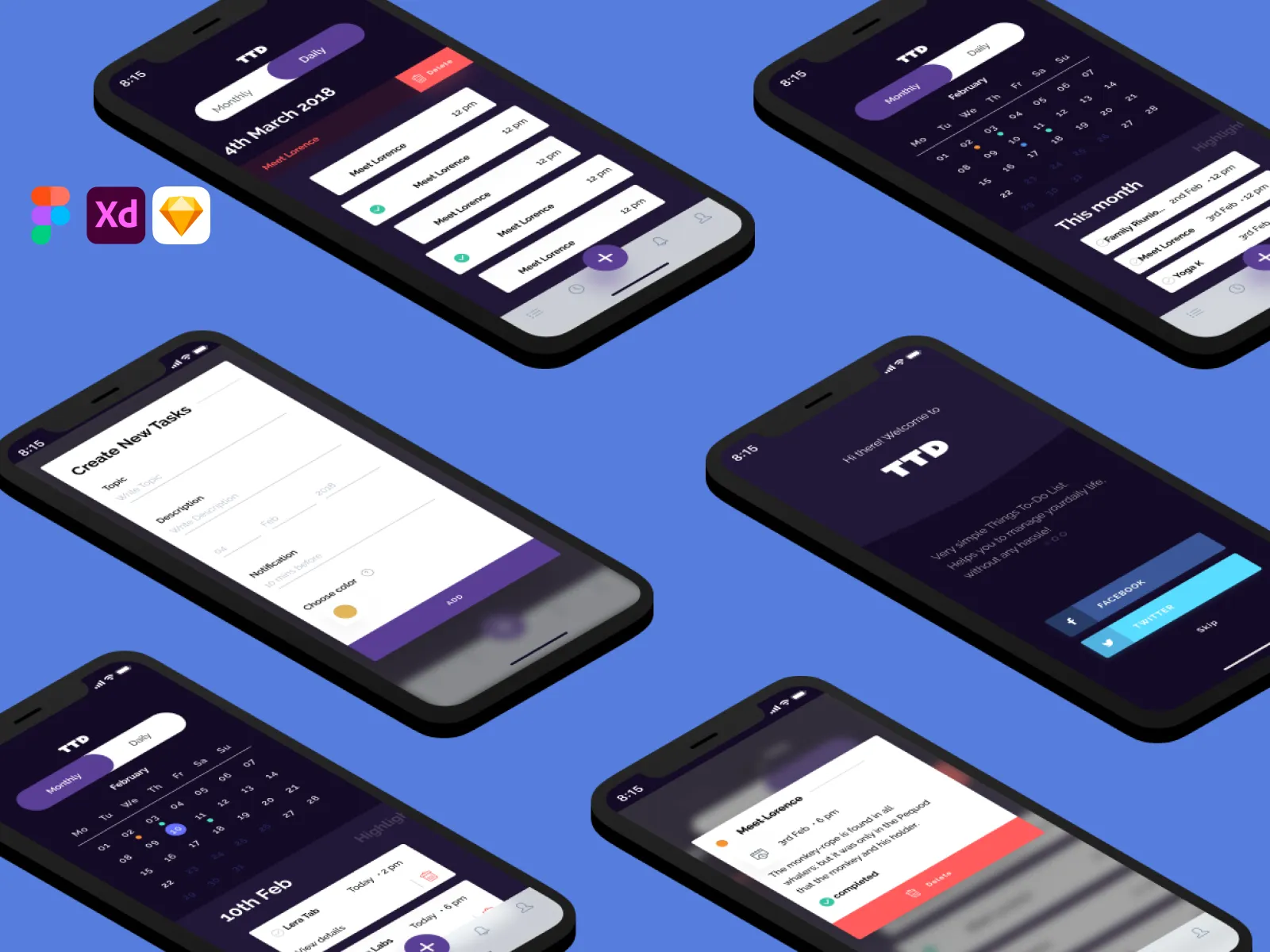 To Do App  - Free template