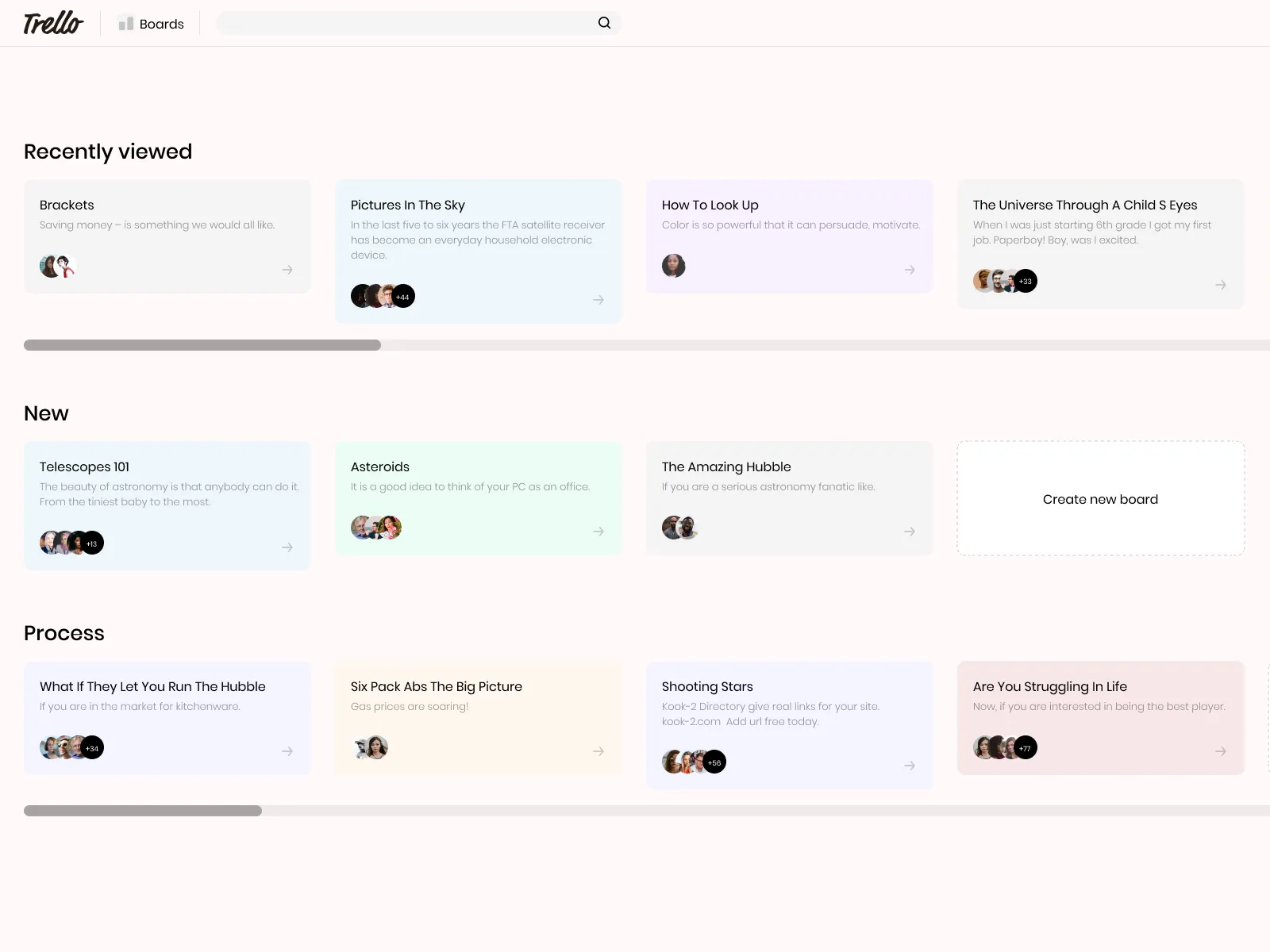 Trello Redesign Concept UI for Figma and Adobe XD No 4