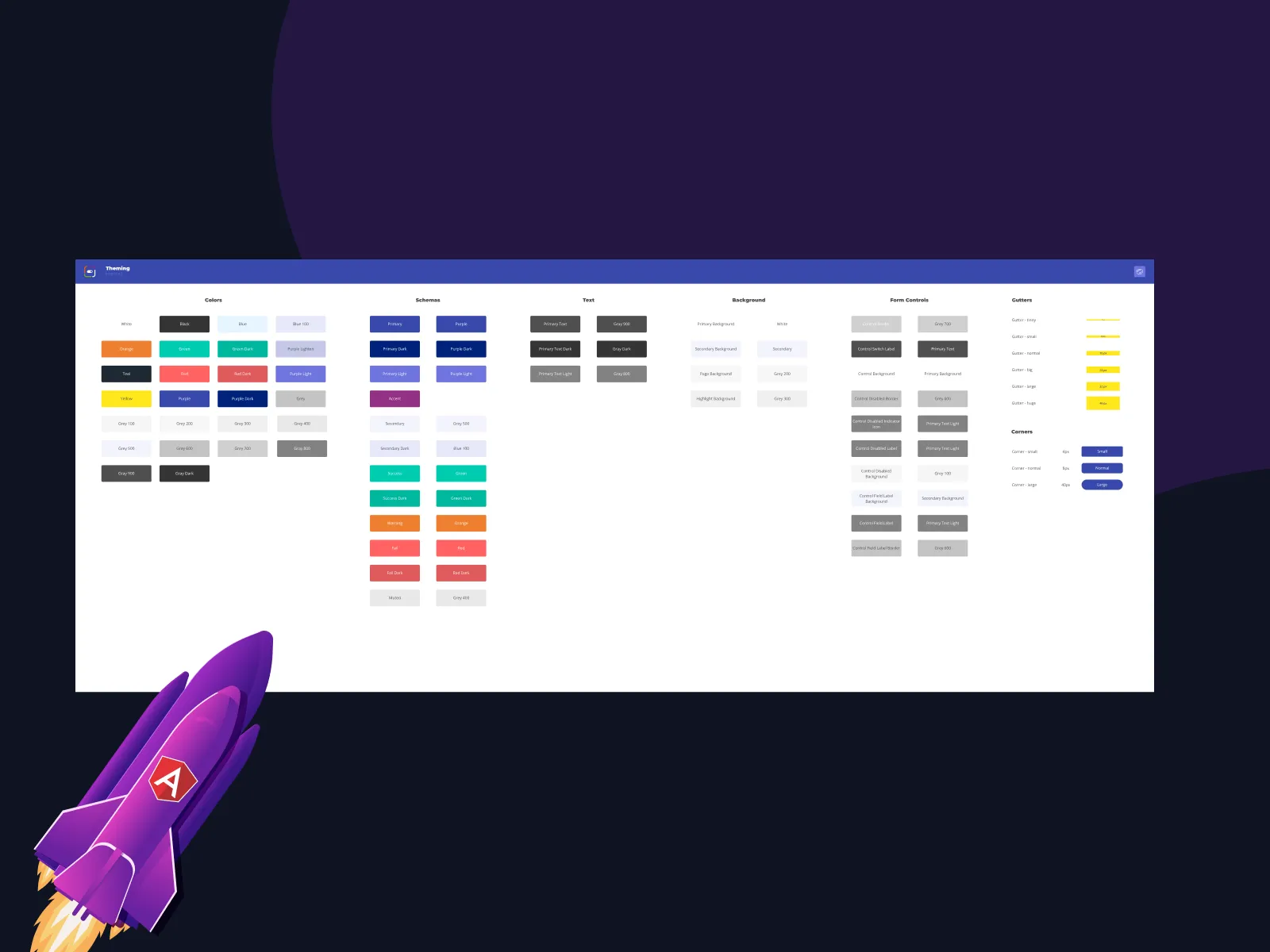 UI Components for Angular for Figma and Adobe XD No 2