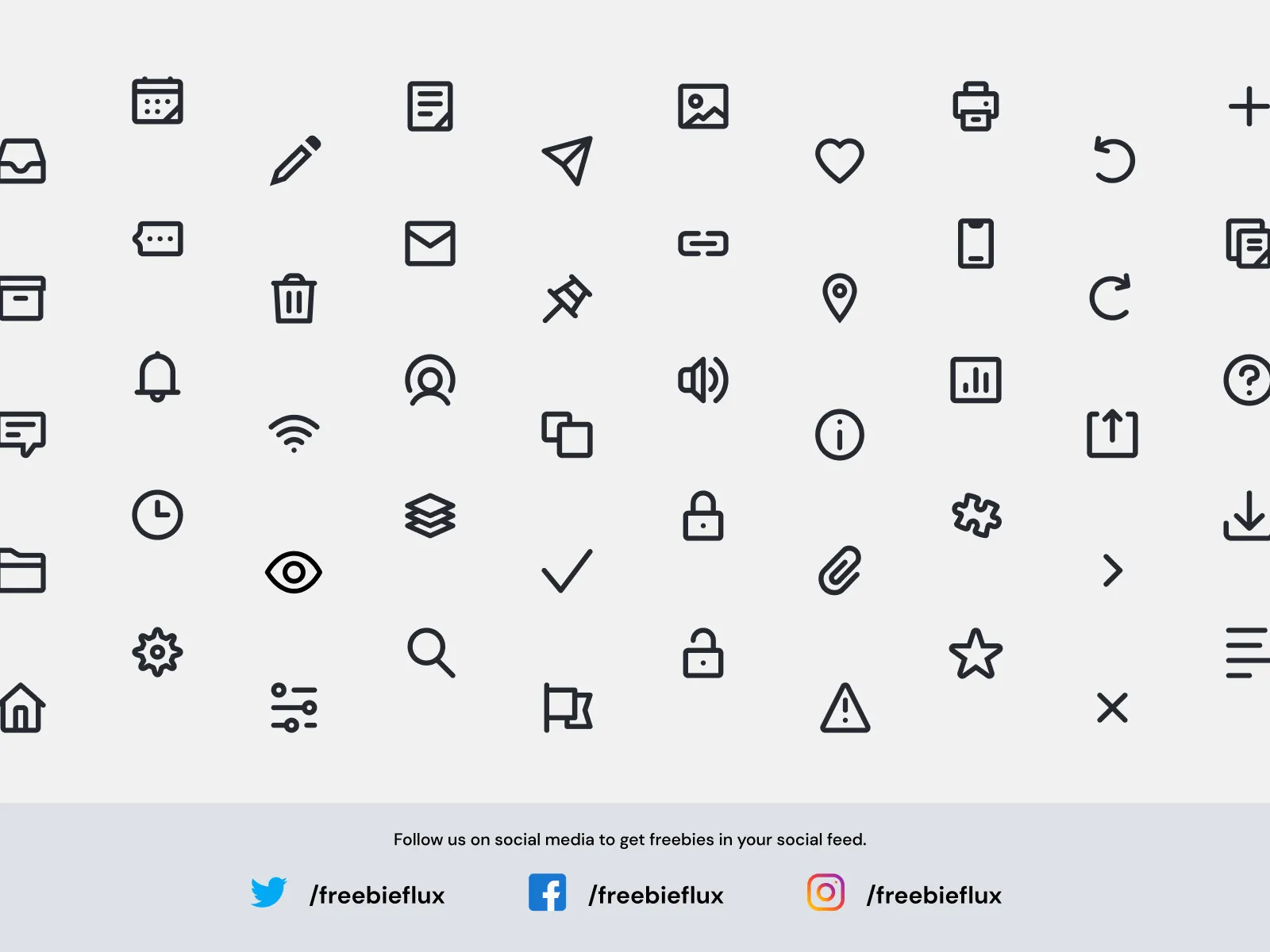UI Primitive Icons for Figma and Adobe XD No 2