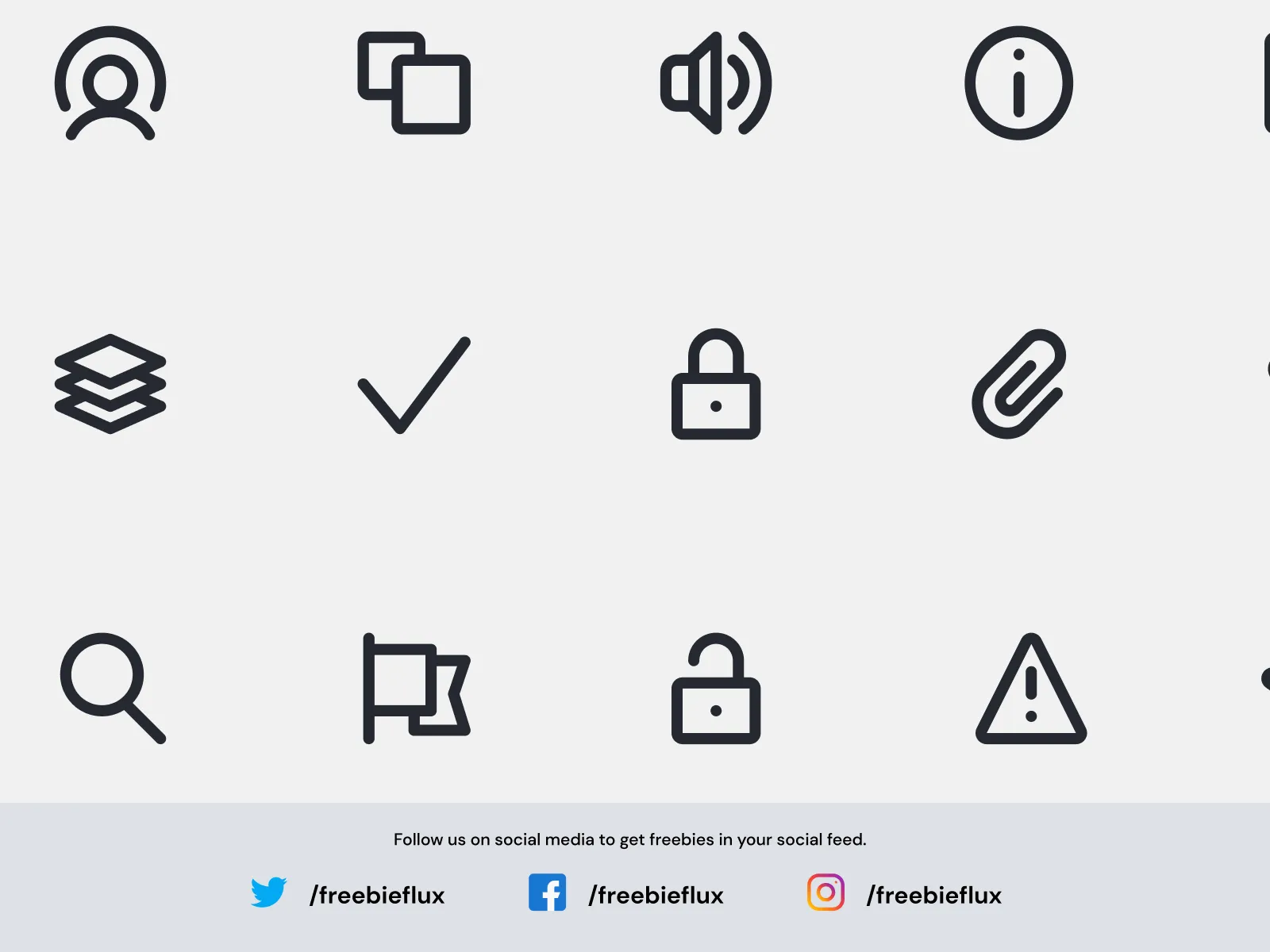 UI Primitive Icons for Figma and Adobe XD No 4