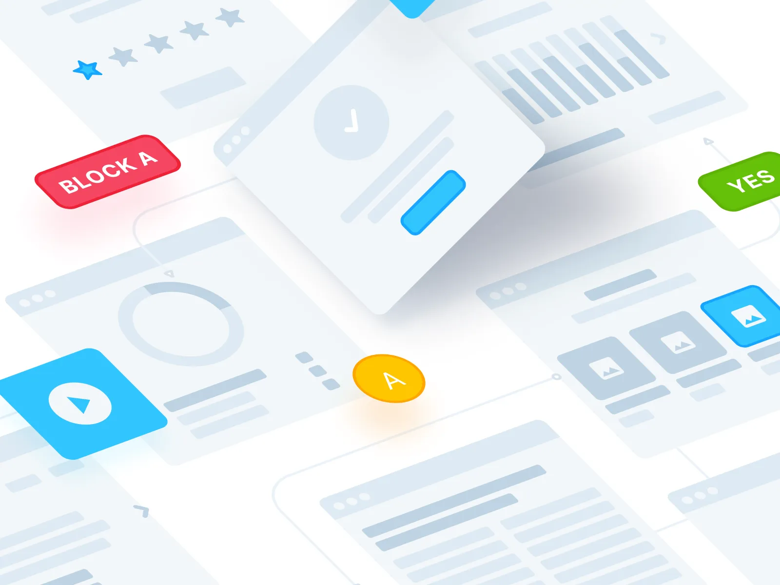 UX Flow Wireframes for Figma and Adobe XD No 2