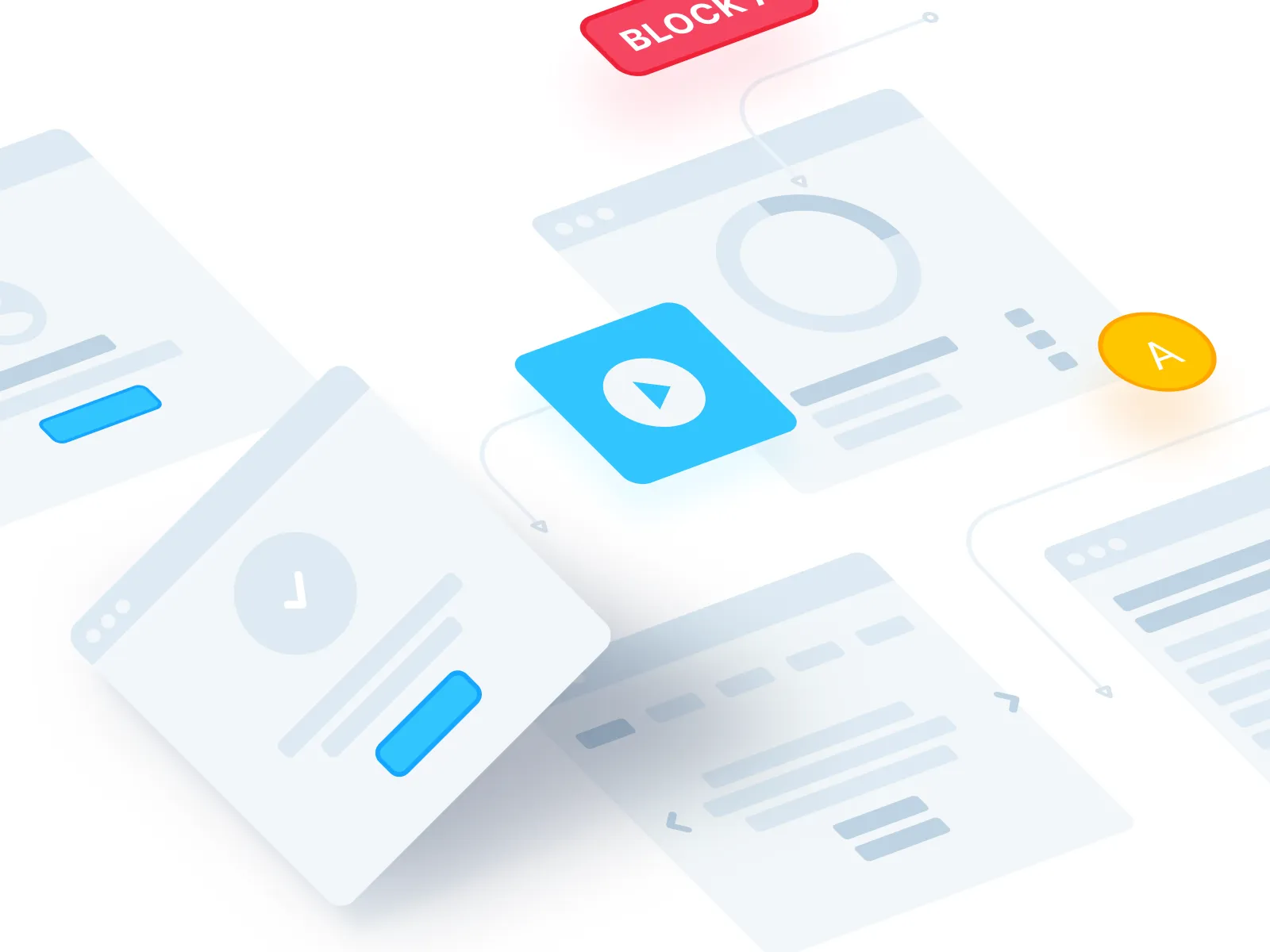 UX Flow Wireframes for Figma and Adobe XD No 4