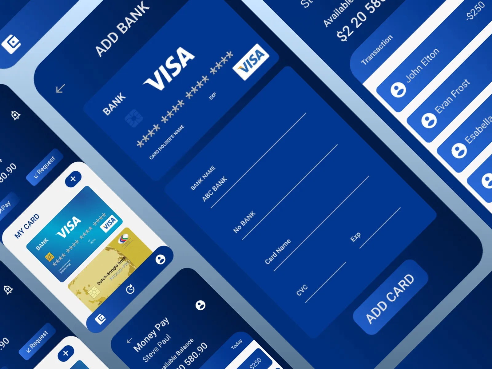 Wallet App for Figma and Adobe XD No 5
