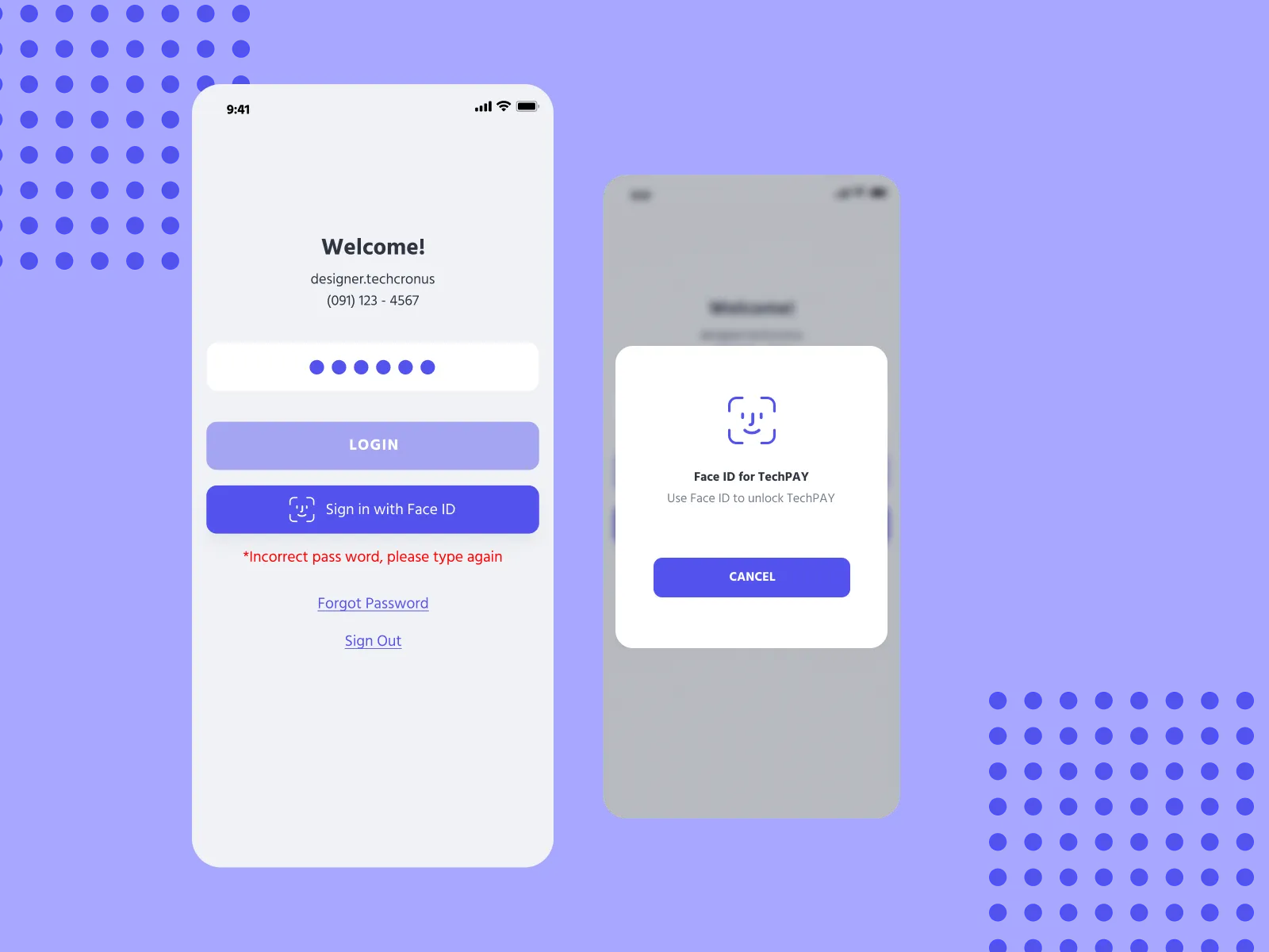 Wallet UI Kit for Figma and Adobe XD No 4
