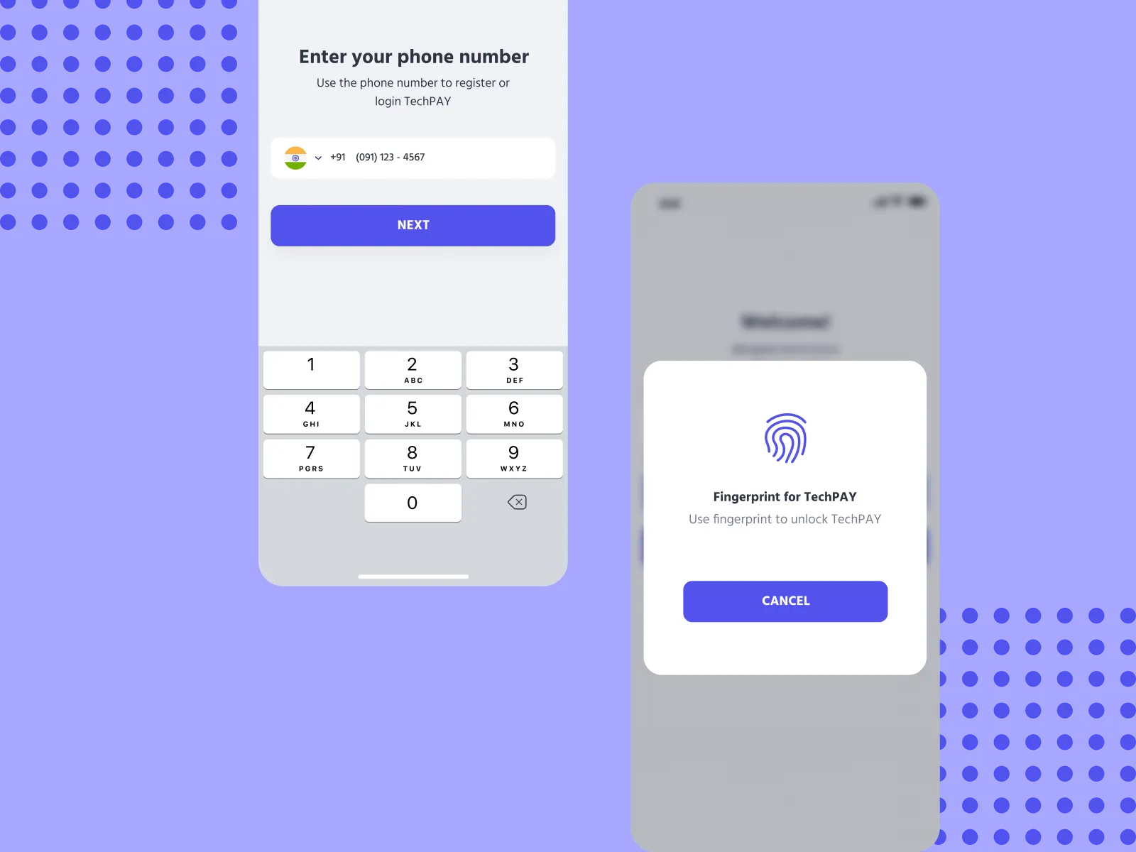 Wallet UI Kit for Figma and Adobe XD No 4