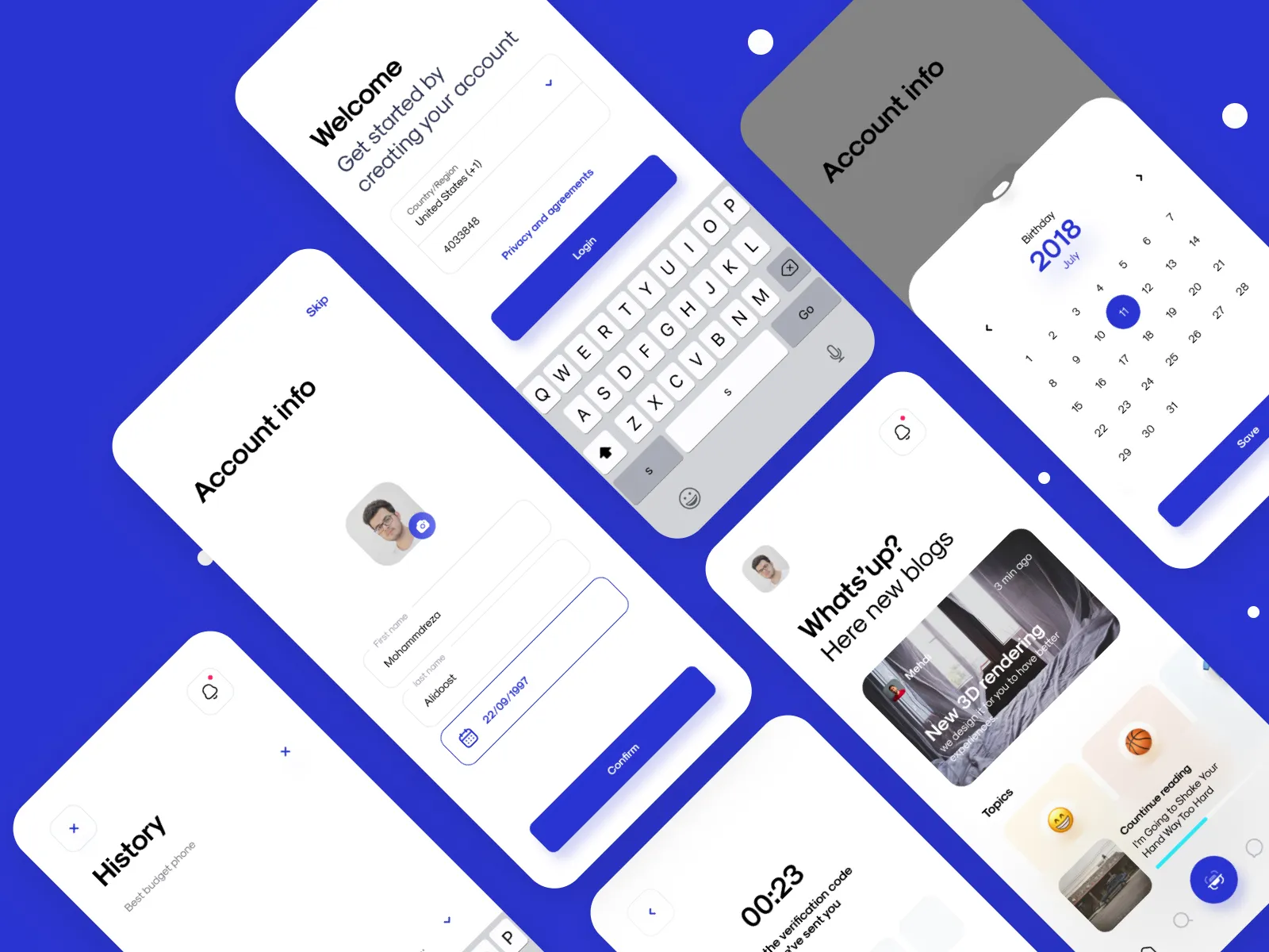 Zone UI Kit for Figma and Adobe XD No 4