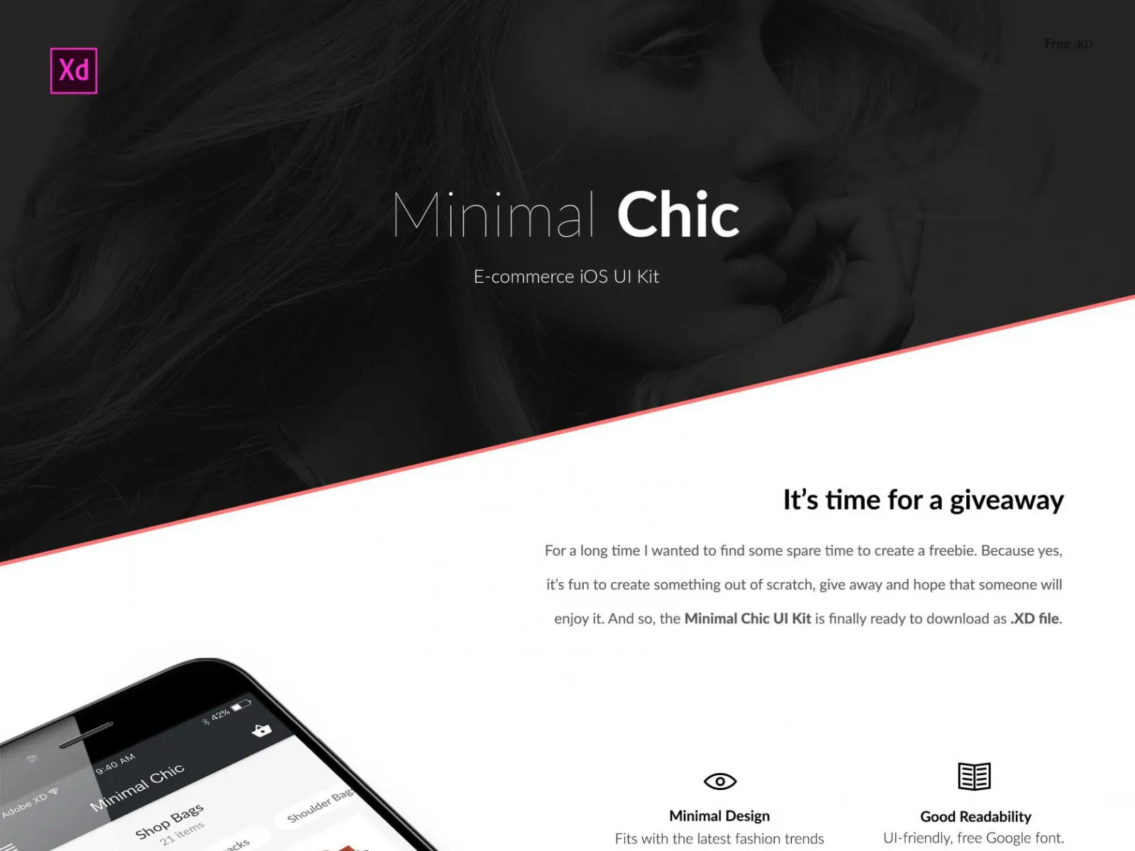 E-commerce iOS UI Kit for Figma and Adobe XD