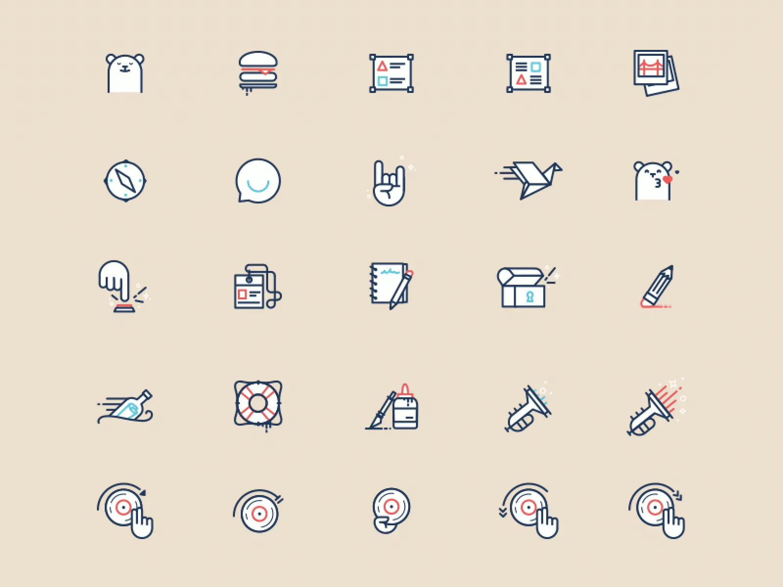 Figma Free Iconset Vol. 2 for Figma and Adobe XD