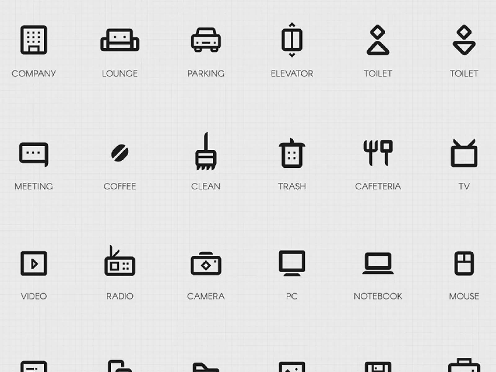 Free 50 Copmany Icons for Figma and Adobe XD