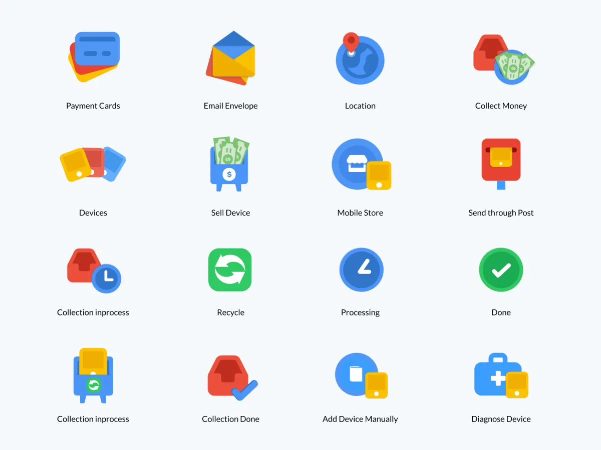 17 Flat Illustration Pack for Figma and Adobe XD