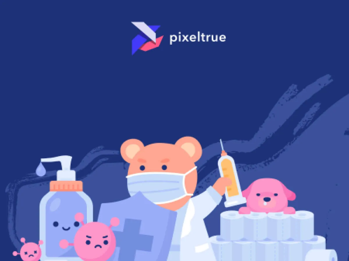 COVID-19 Illustrations for Figma and Adobe XD