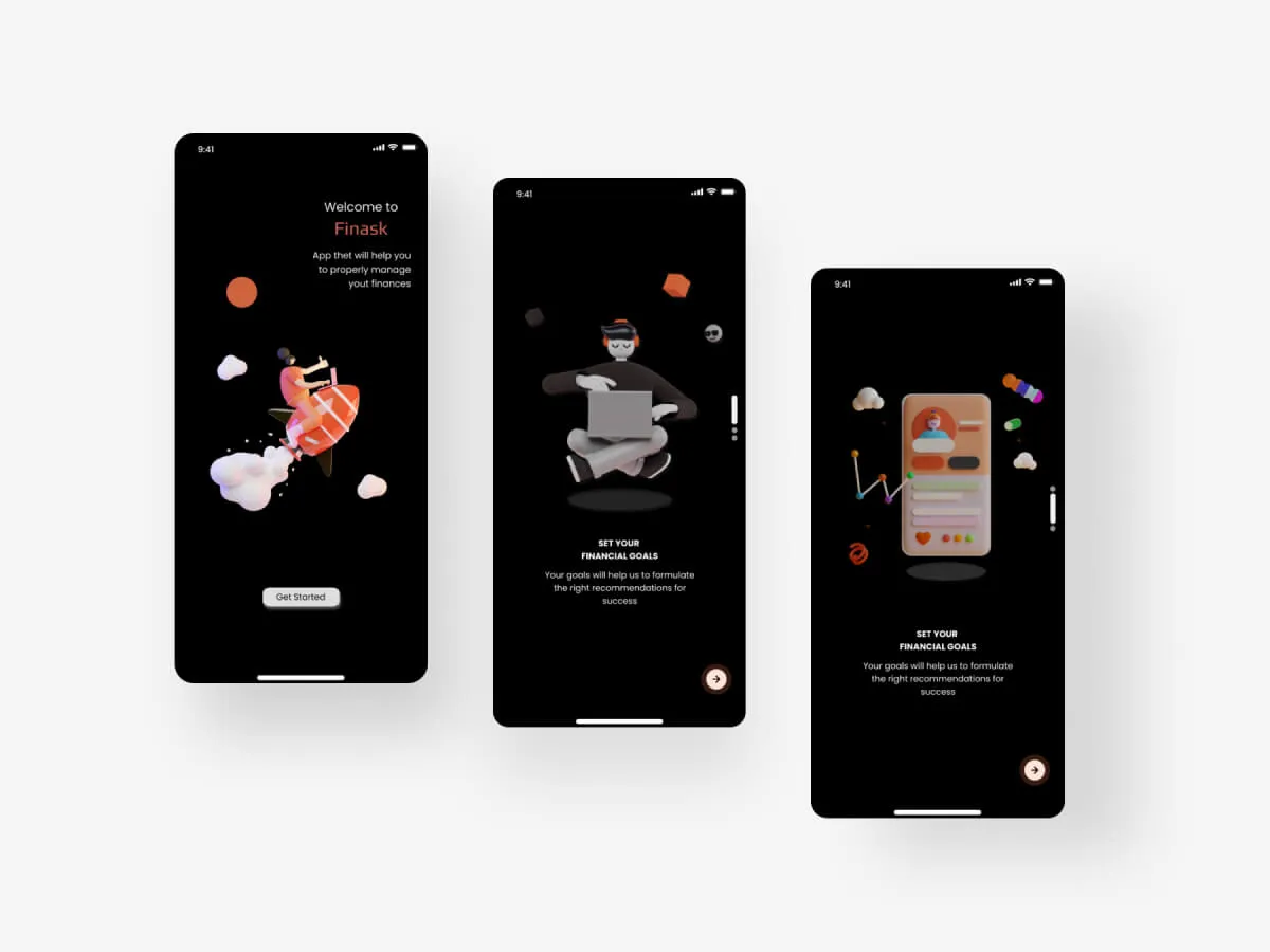 Digital Wallet UI Kit for Figma and Adobe XD