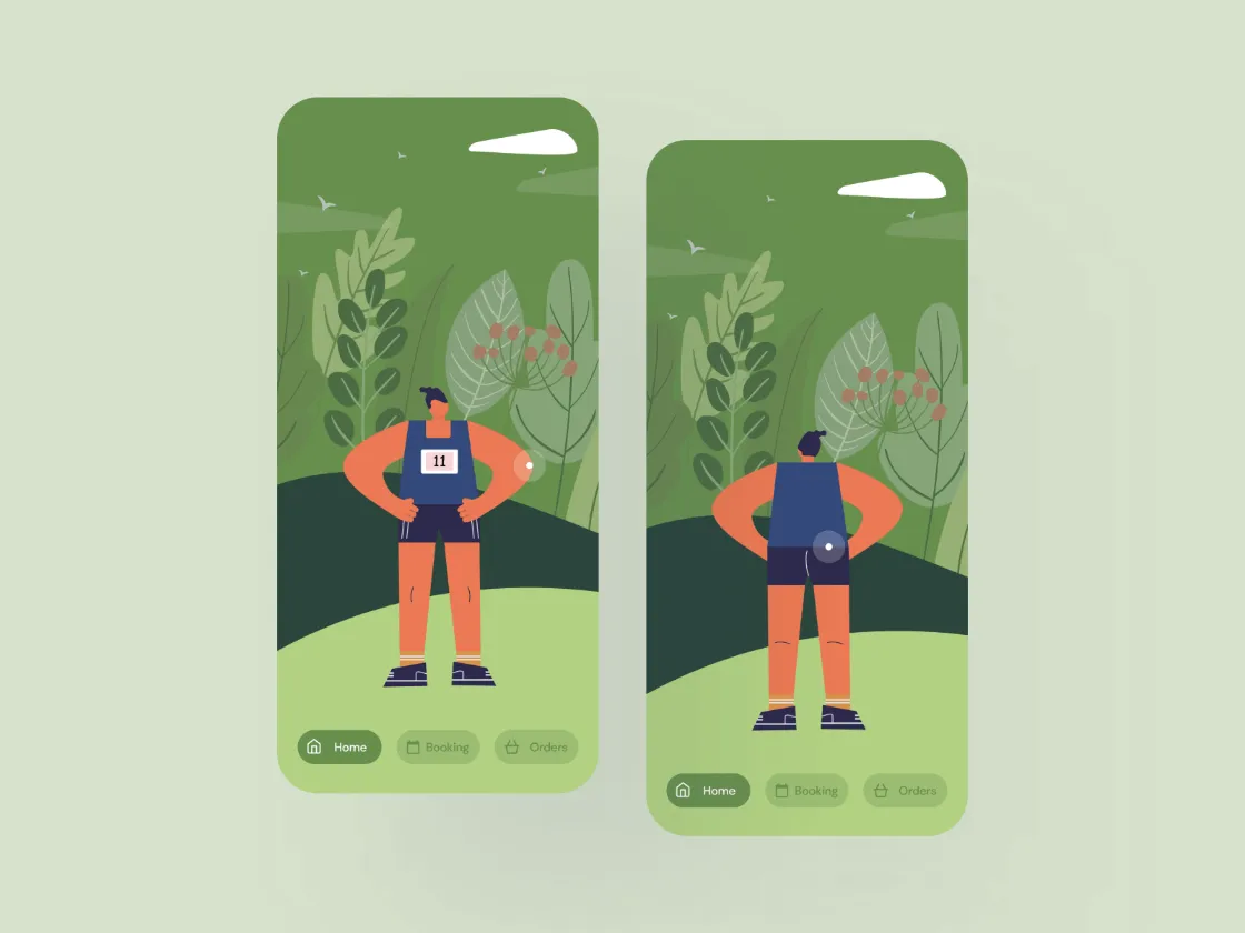 Health Checker iOS App for Figma and Adobe XD