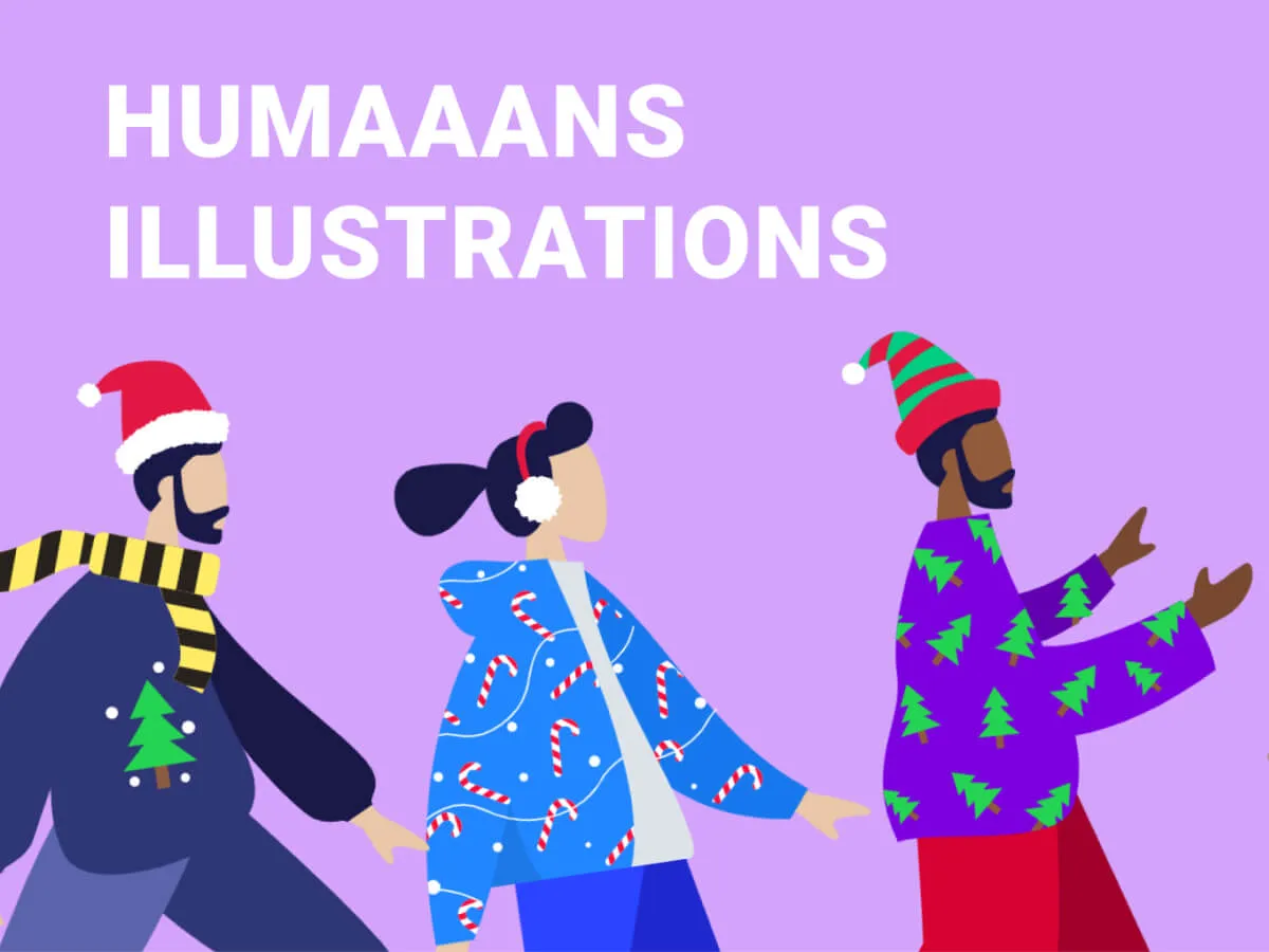 Humans Illustration Pack for Figma and Adobe XD