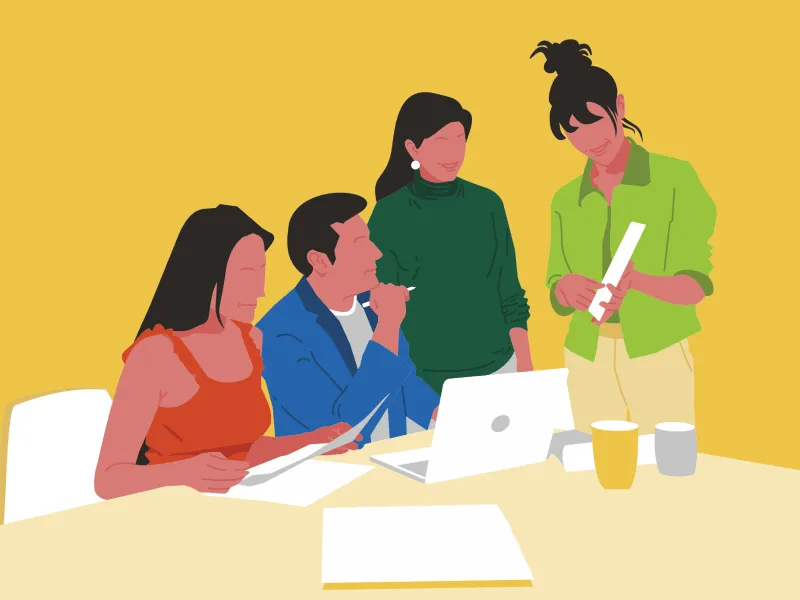 Login Account Illustration for Figma and Adobe XD