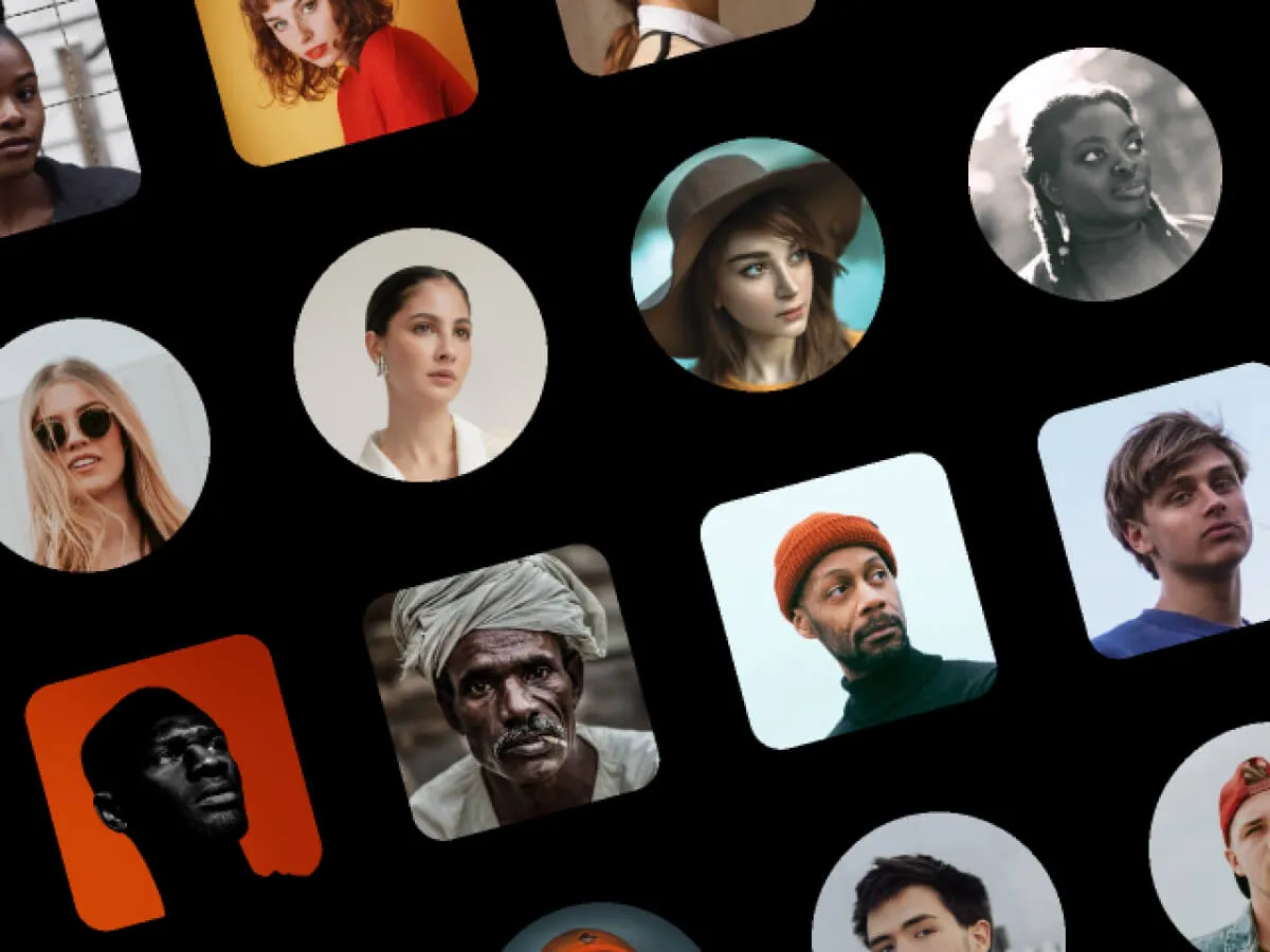 Real Avatars Collection for Figma and Adobe XD