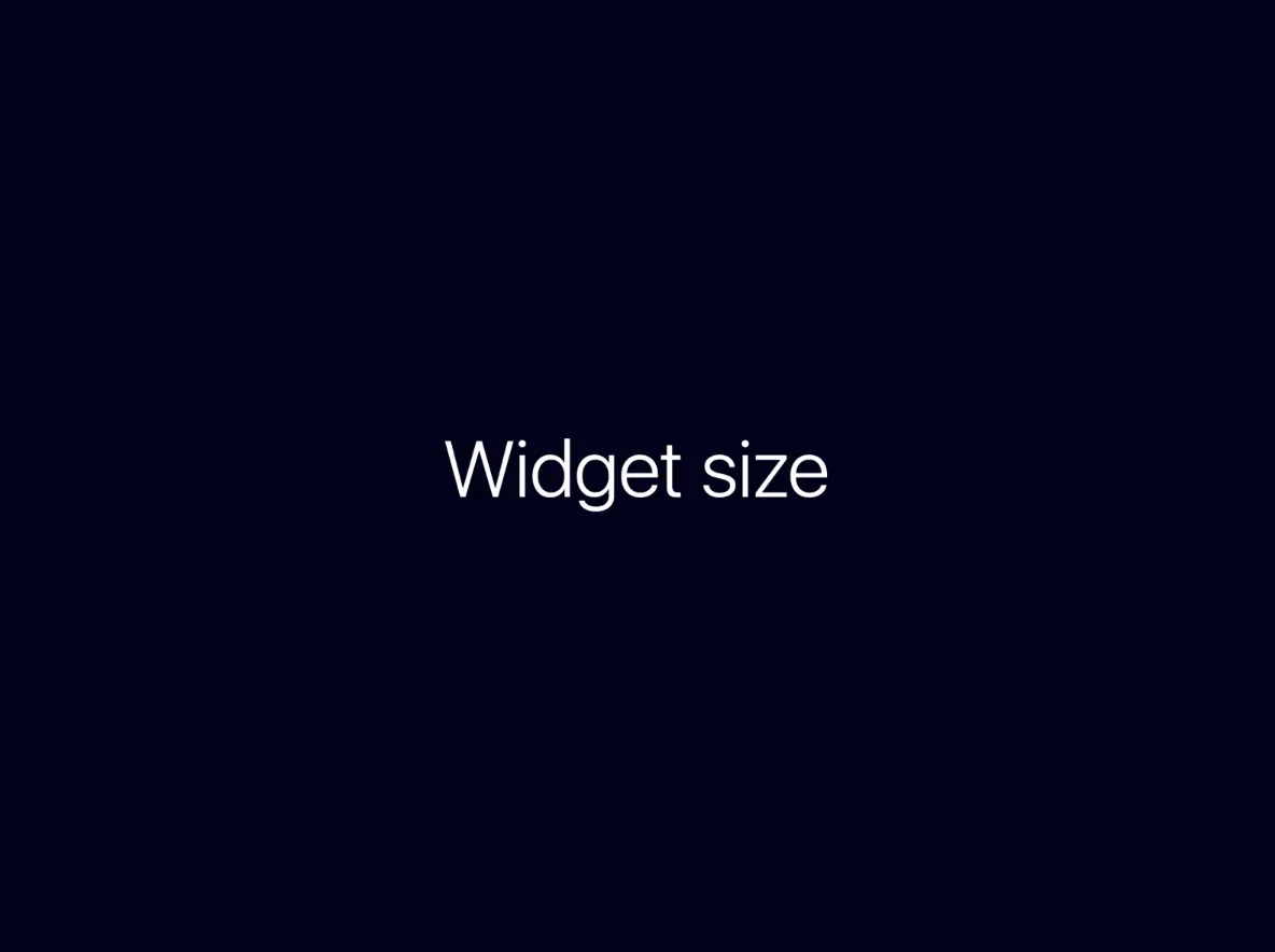Resize iOS Widget for Figma and Adobe XD