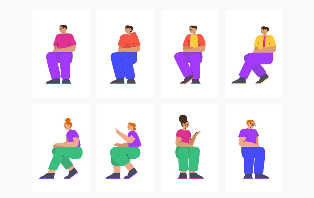 Smash Illustrations for Figma and Adobe XD