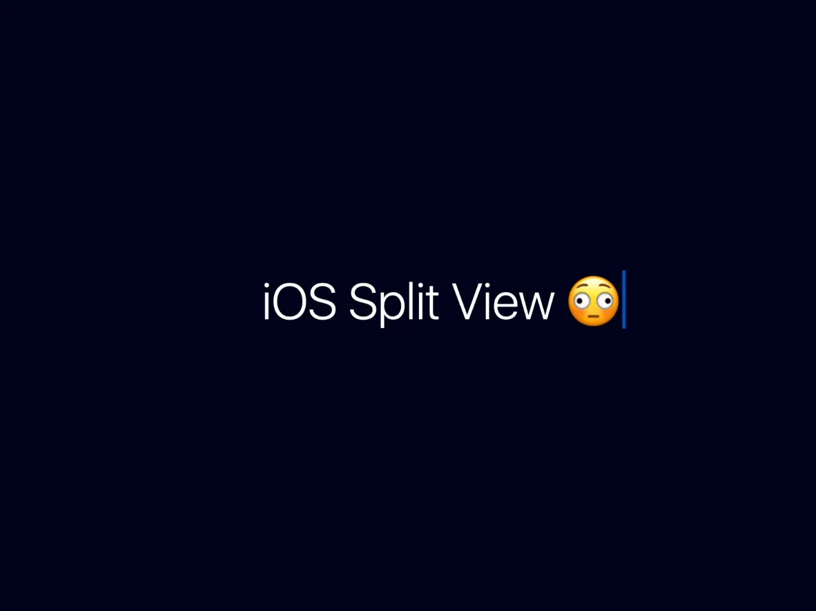 Split View for iPhone iOS 14 for Figma and Adobe XD